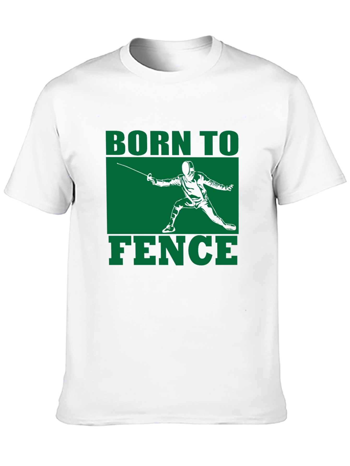 Born to Fence T-Shirt - Black