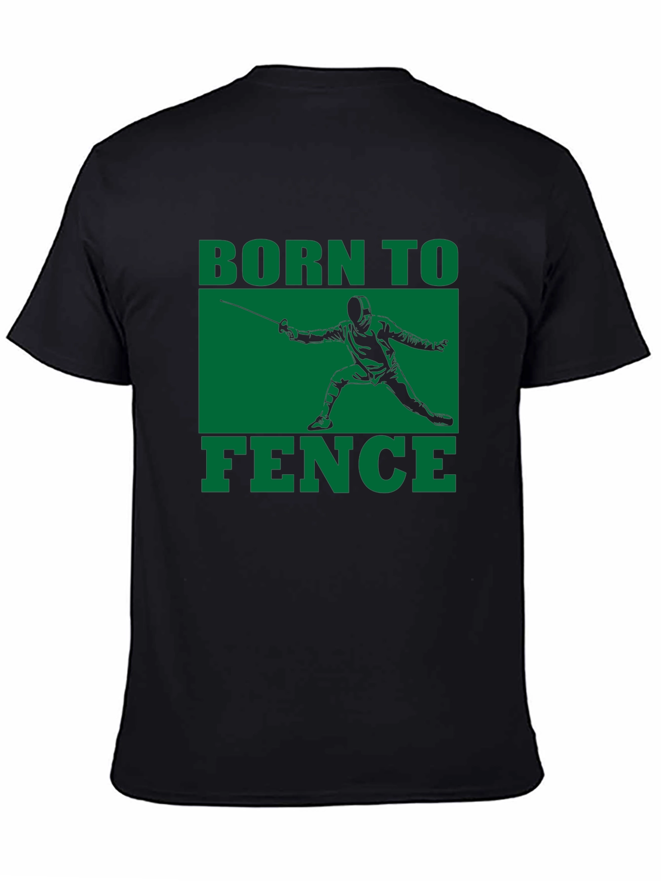 Born to Fence T-Shirt - Black