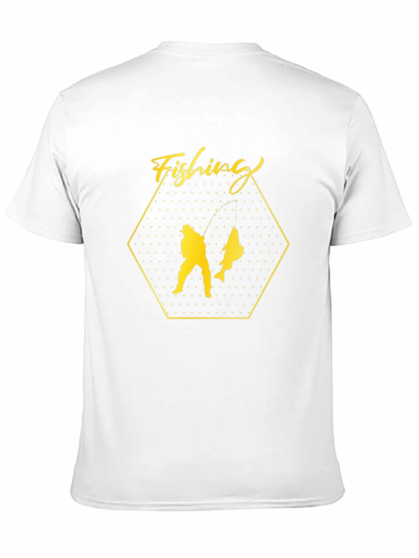 Fishing Graphic Black T-Shirt