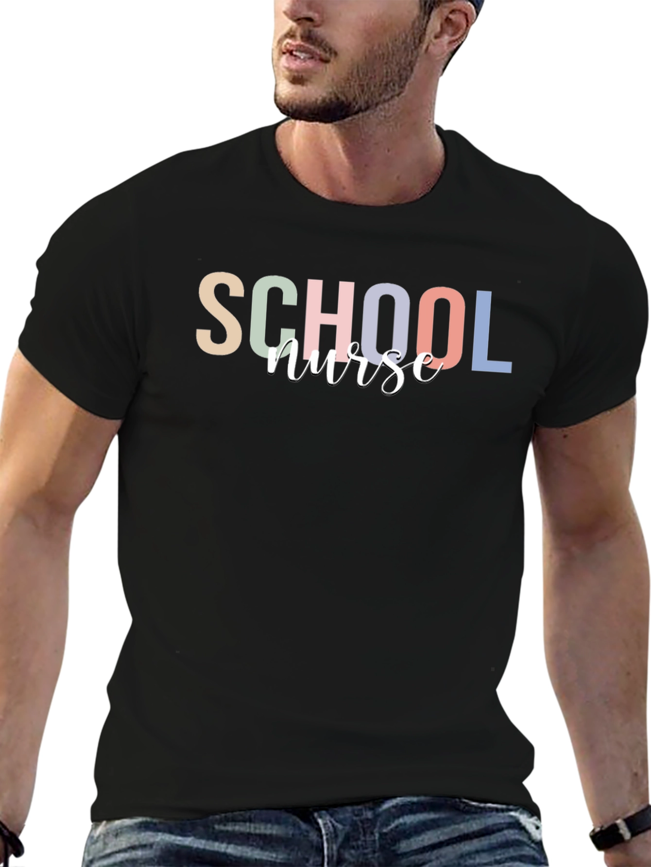 School Nurse Graphic T-Shirt