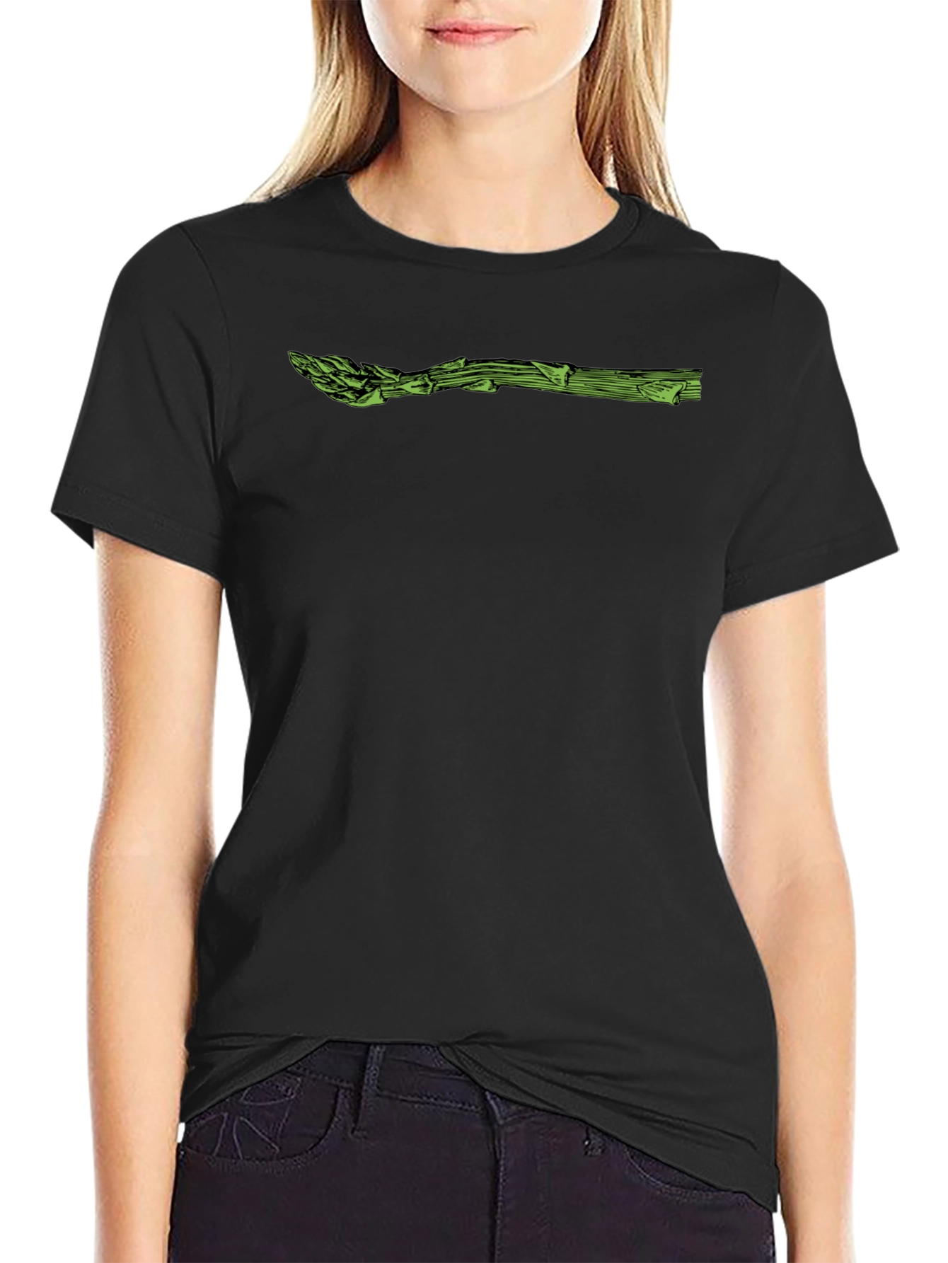 Asparagus Graphic T-Shirt - Modern Style