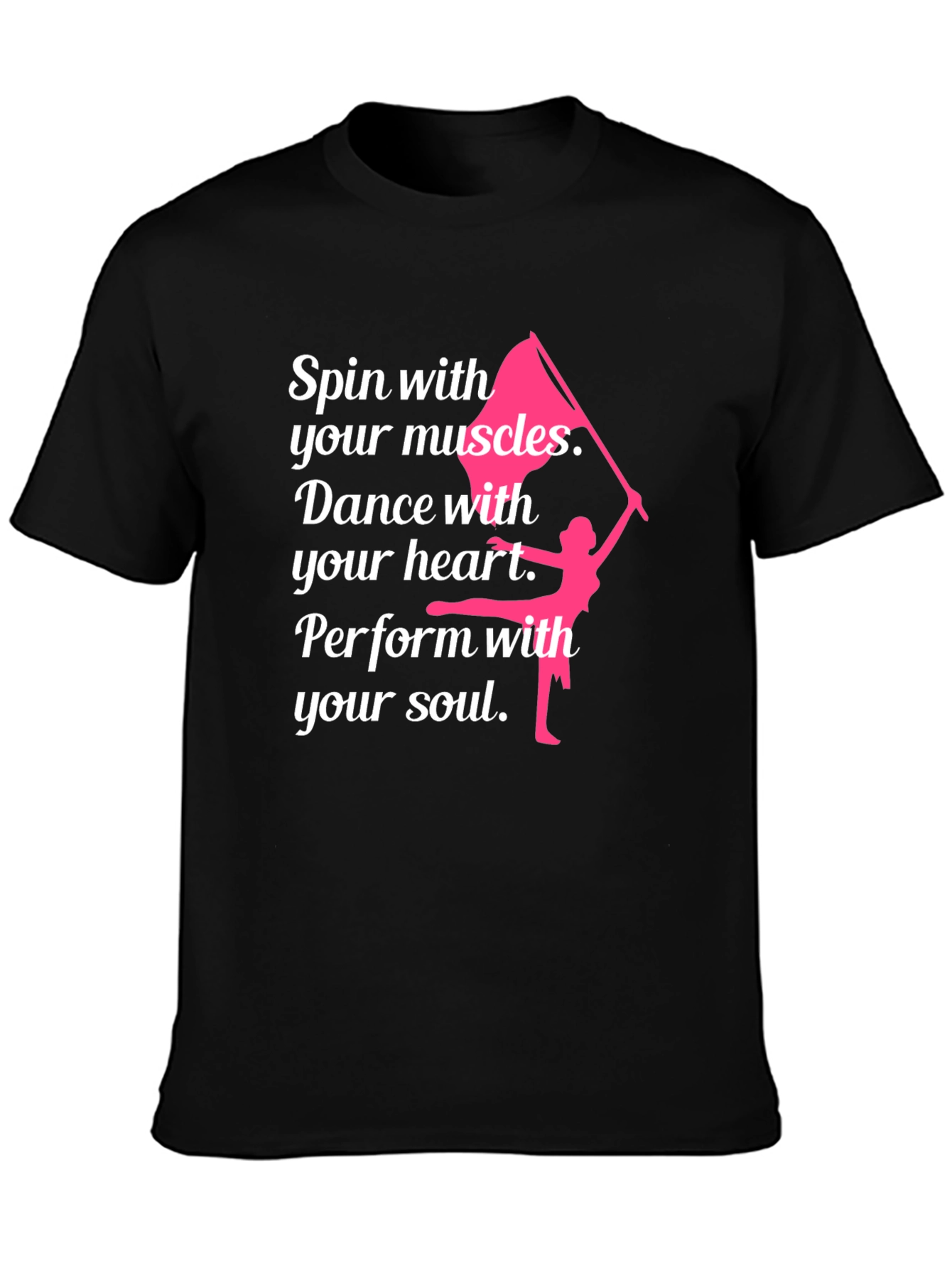 Spin with Your Muscles Graphic T-Shirt