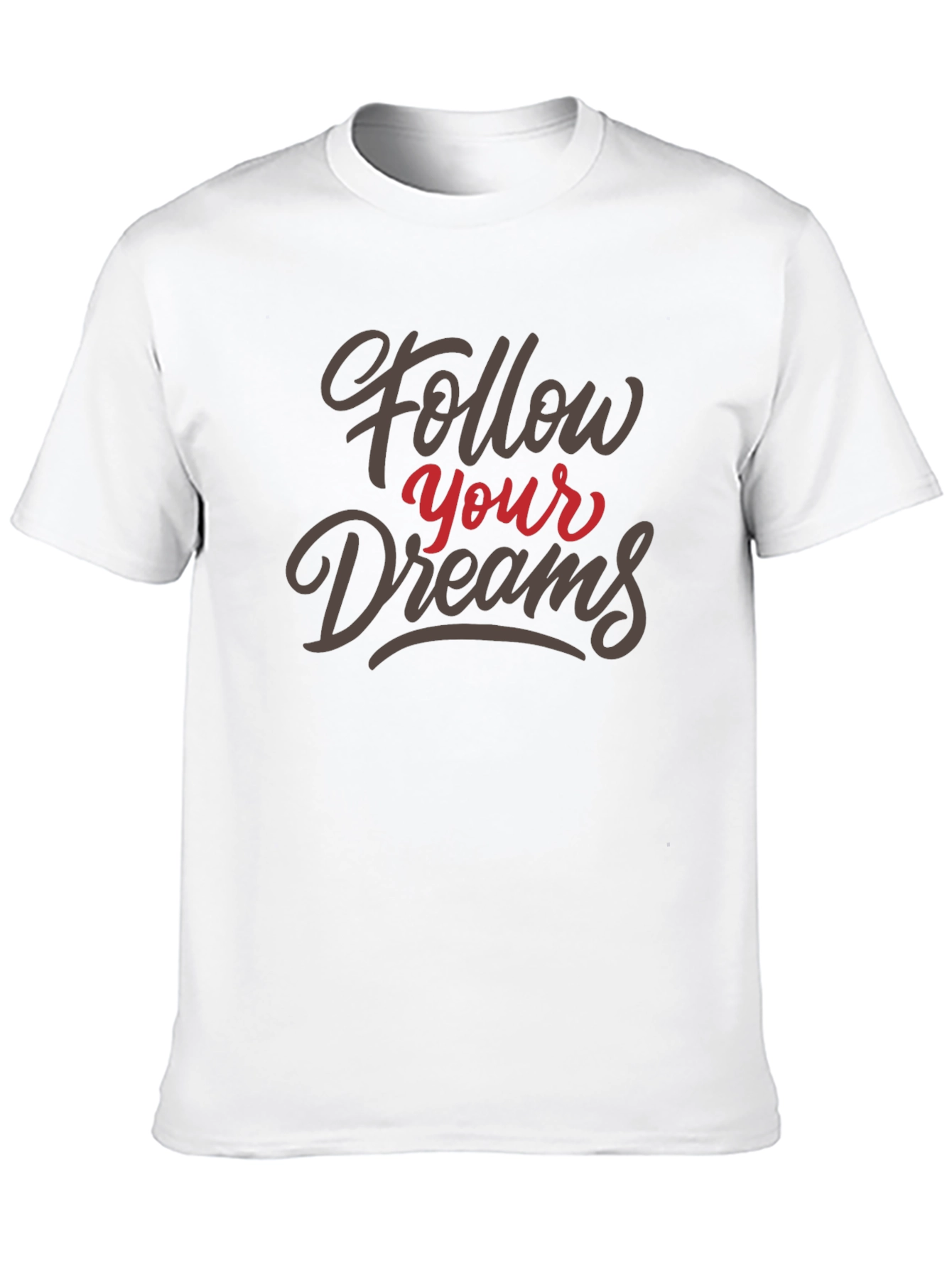 Follow Your Dreams Graphic Tee - Black