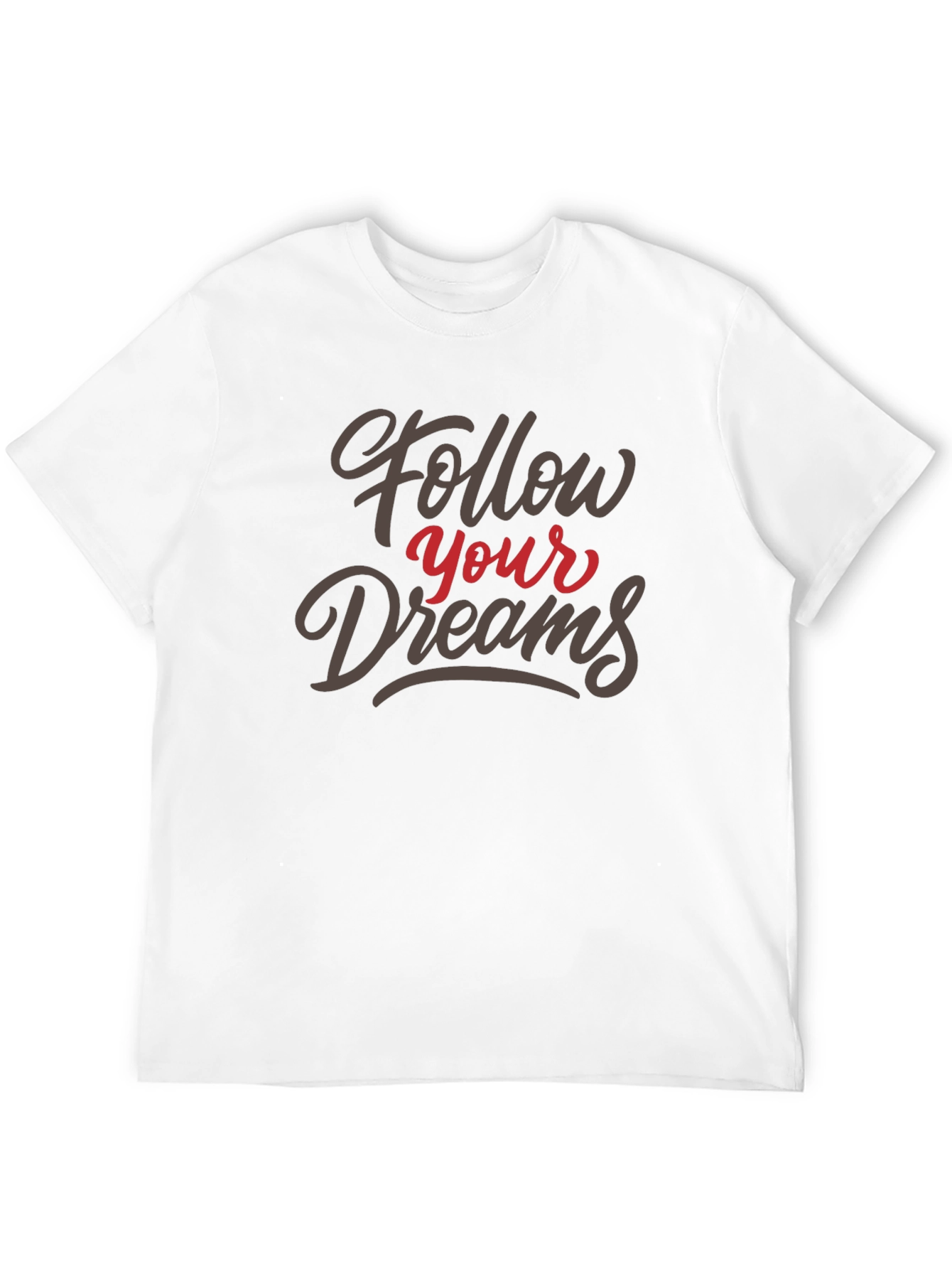 Follow Your Dreams Graphic Tee - Black