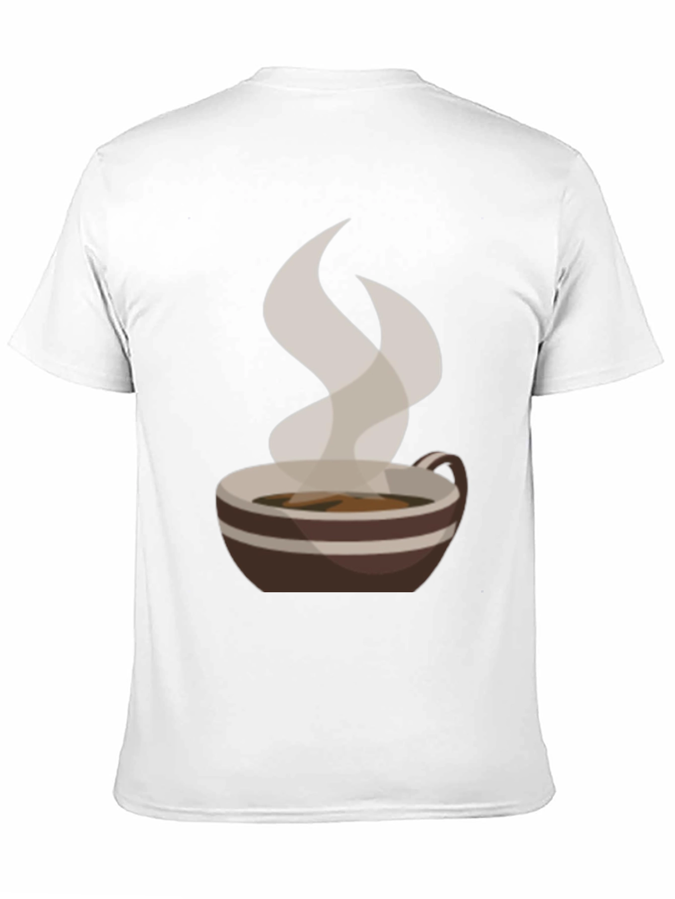 Coffee Cup Graphic Tee - Casual Style