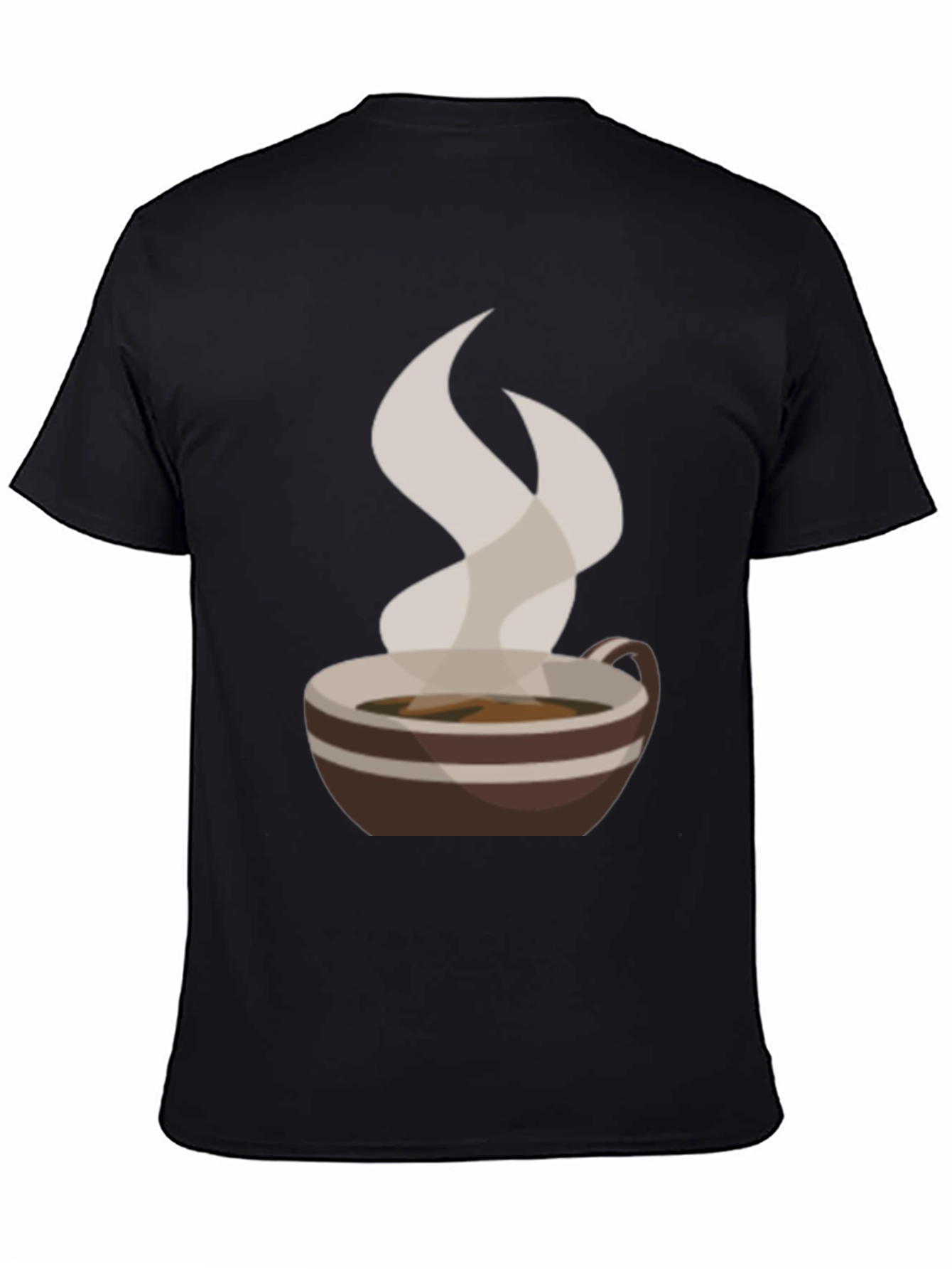 Coffee Cup Graphic Tee - Casual Style