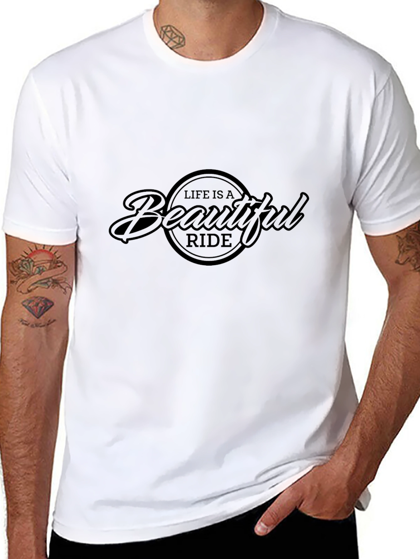 Life is a Beautiful Ride Graphic Tee