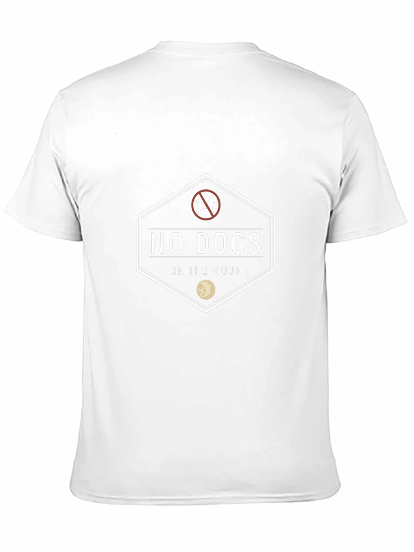 No Dogs on the Moon Graphic T-Shirt