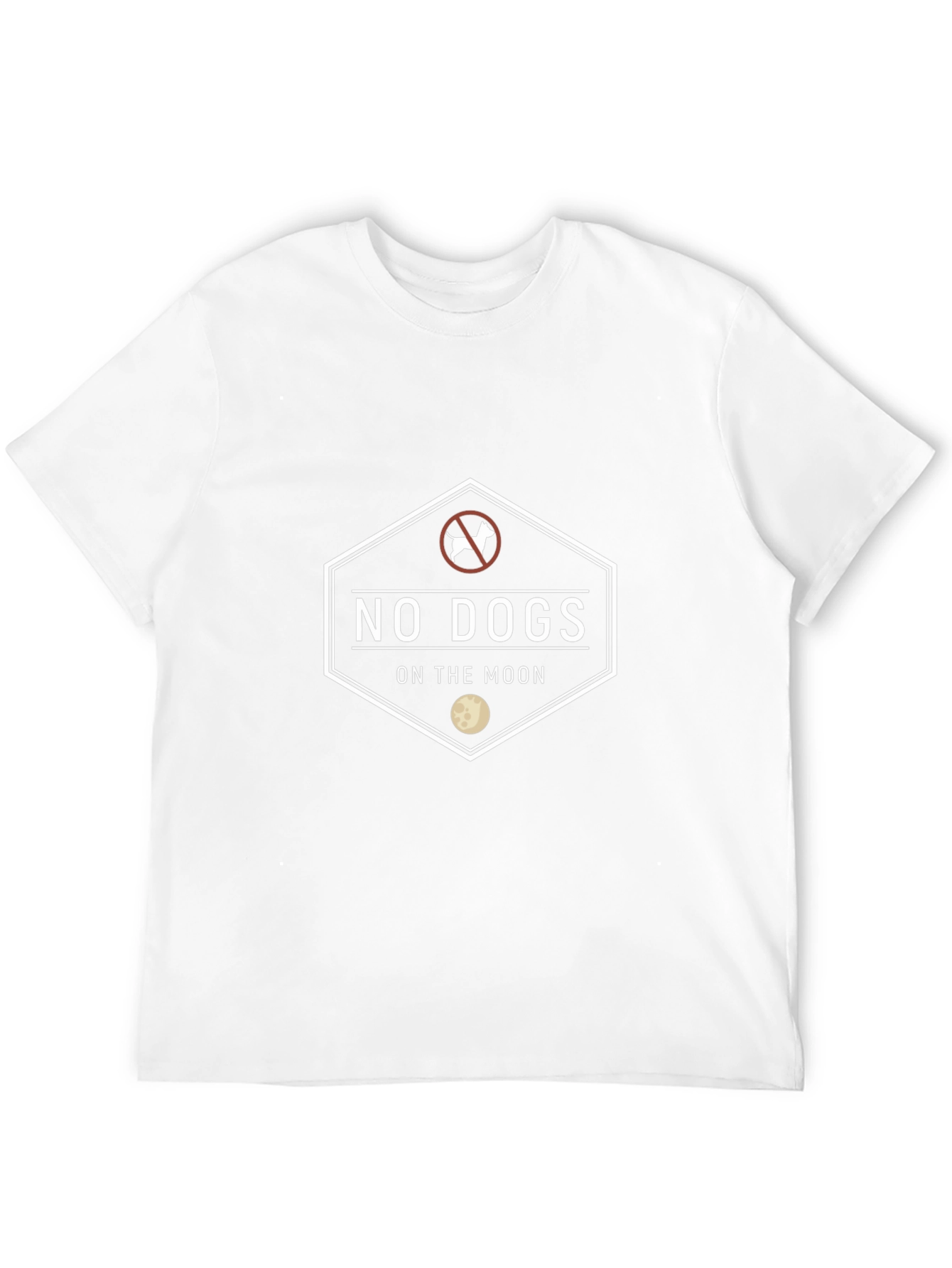 No Dogs on the Moon Graphic T-Shirt
