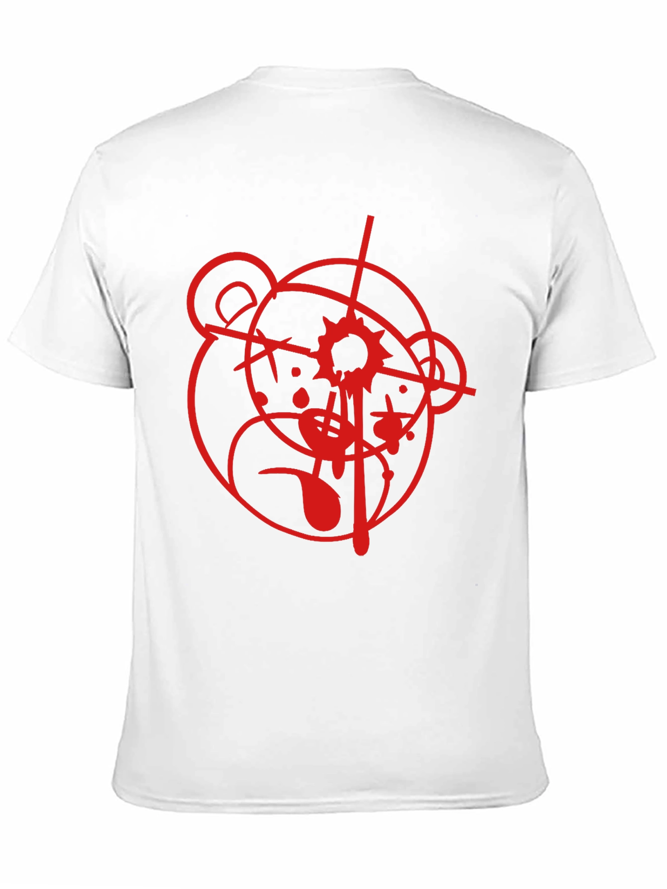 Graphic Bear Target Black T-Shirt