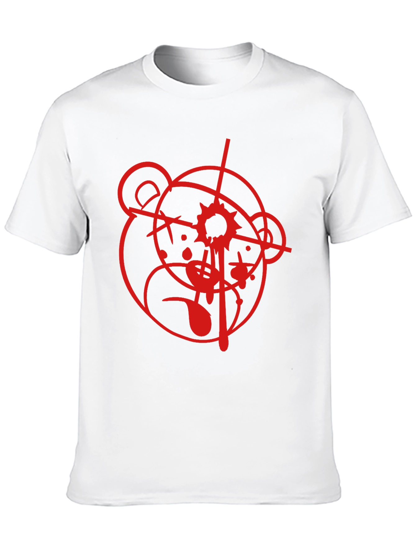 Graphic Bear Target Black T-Shirt