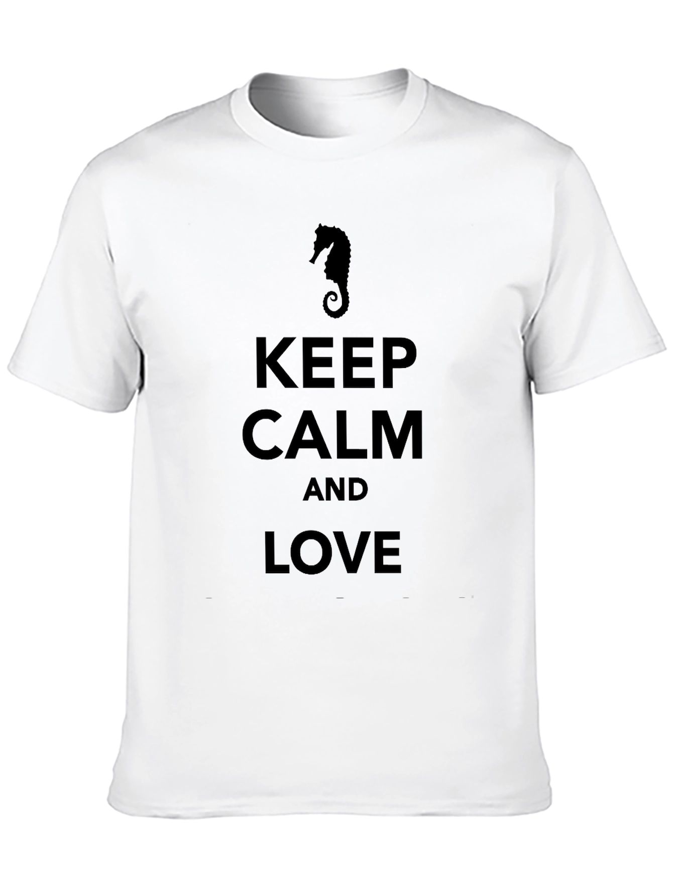 Keep Calm and Love Seahorse T-Shirt