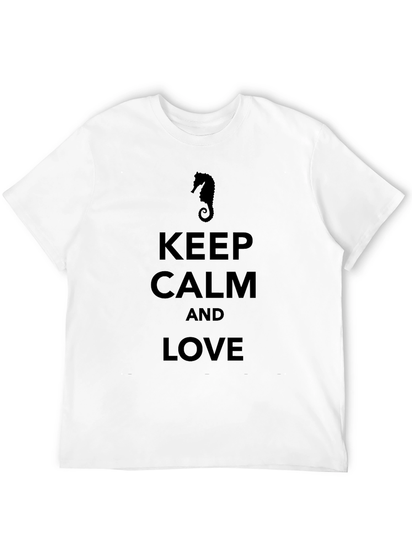 Keep Calm and Love Seahorse T-Shirt