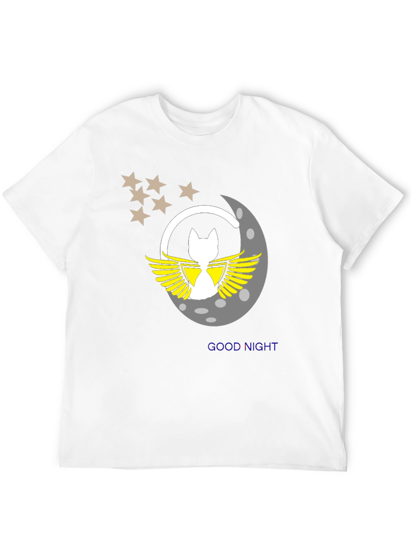 Good Night Moon Cat Graphic Tee