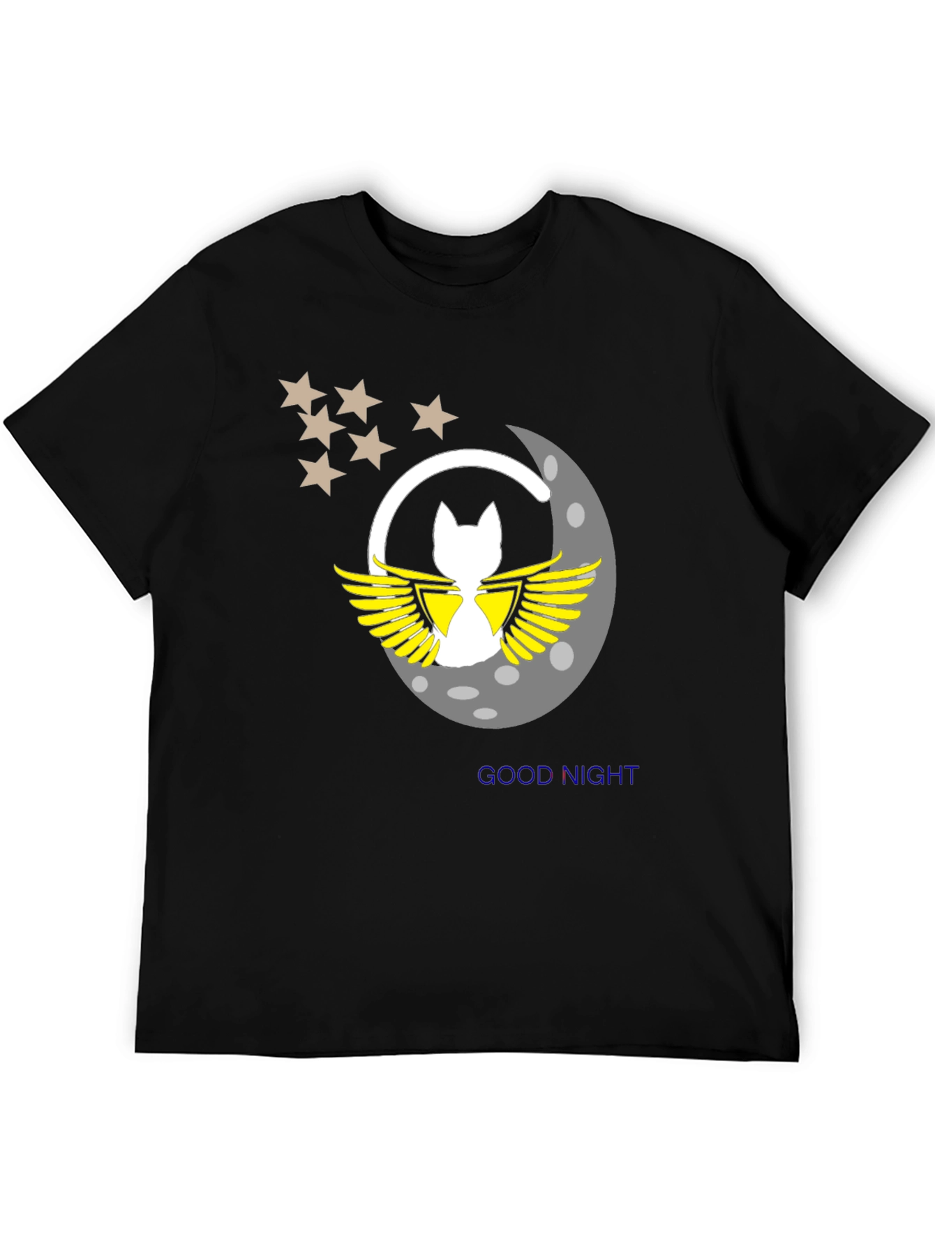 Good Night Moon Cat Graphic Tee
