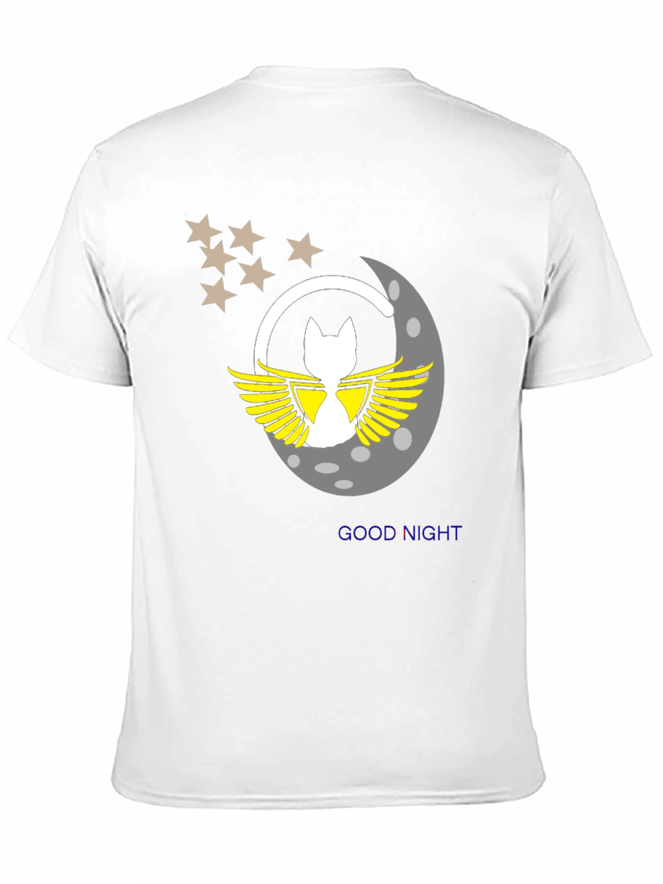 Good Night Moon Cat Graphic Tee