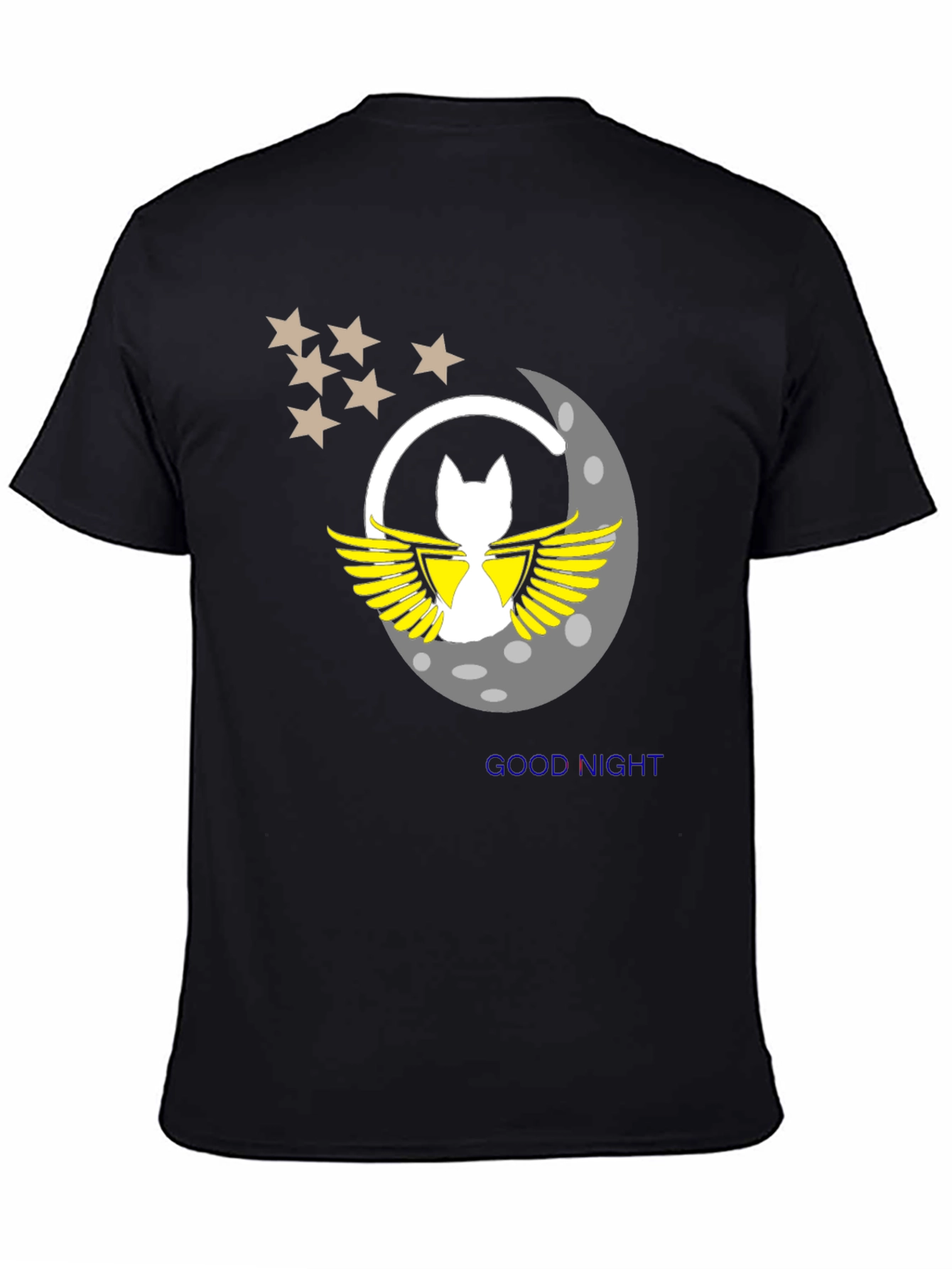 Good Night Moon Cat Graphic Tee