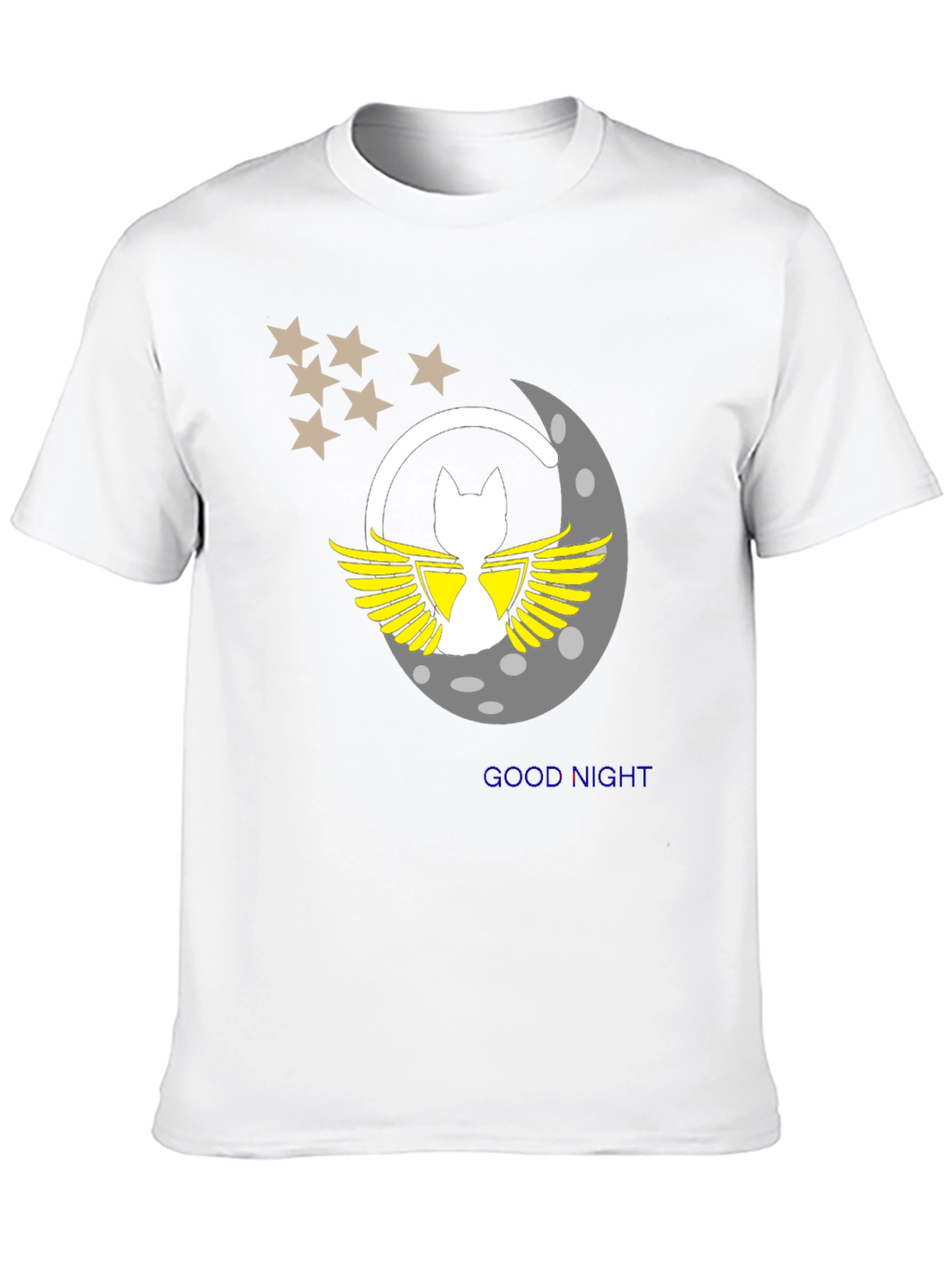Good Night Moon Cat Graphic Tee