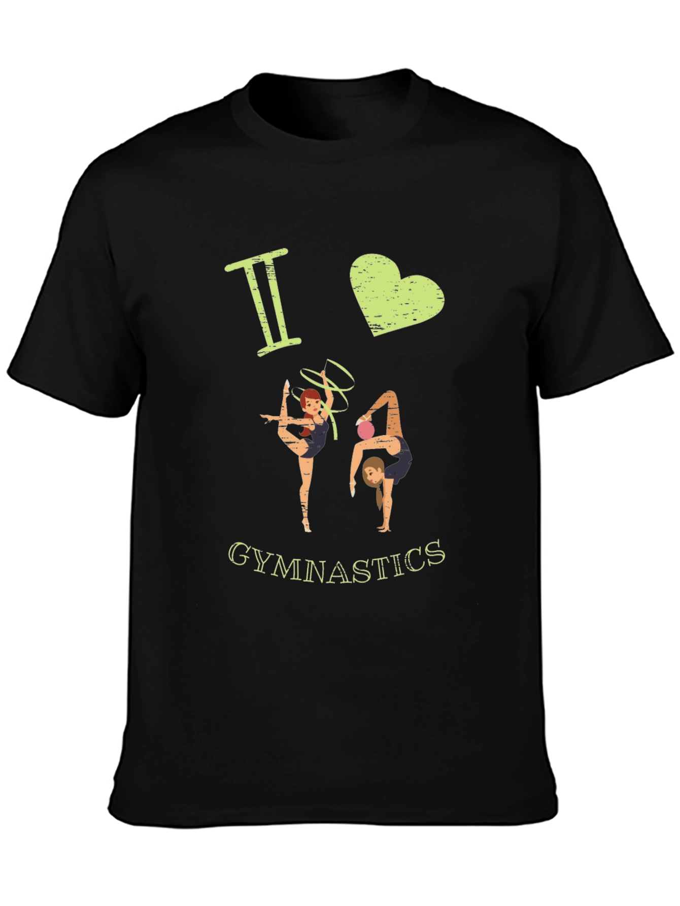 I Love Gymnastics T-Shirt - Stylish & Comfortable