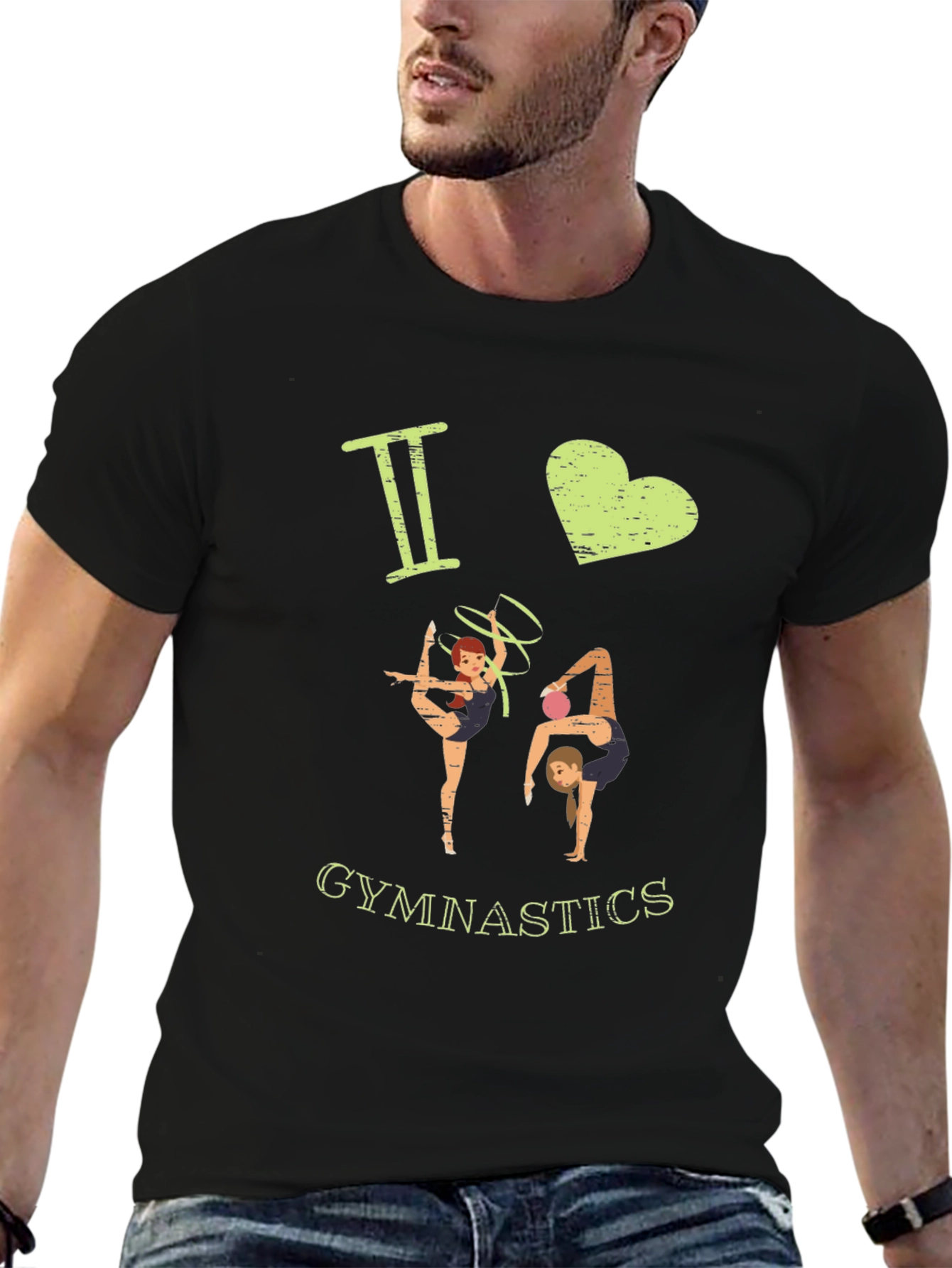 I Love Gymnastics T-Shirt - Stylish & Comfortable