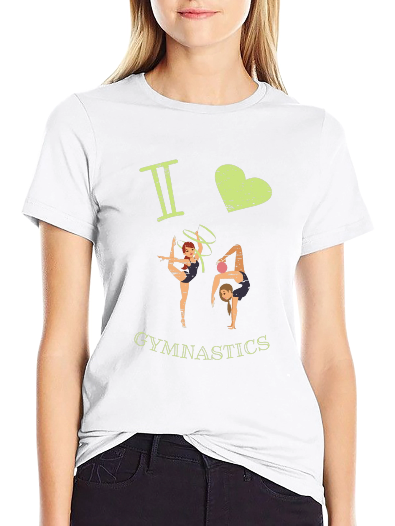 I Love Gymnastics T-Shirt - Stylish & Comfortable