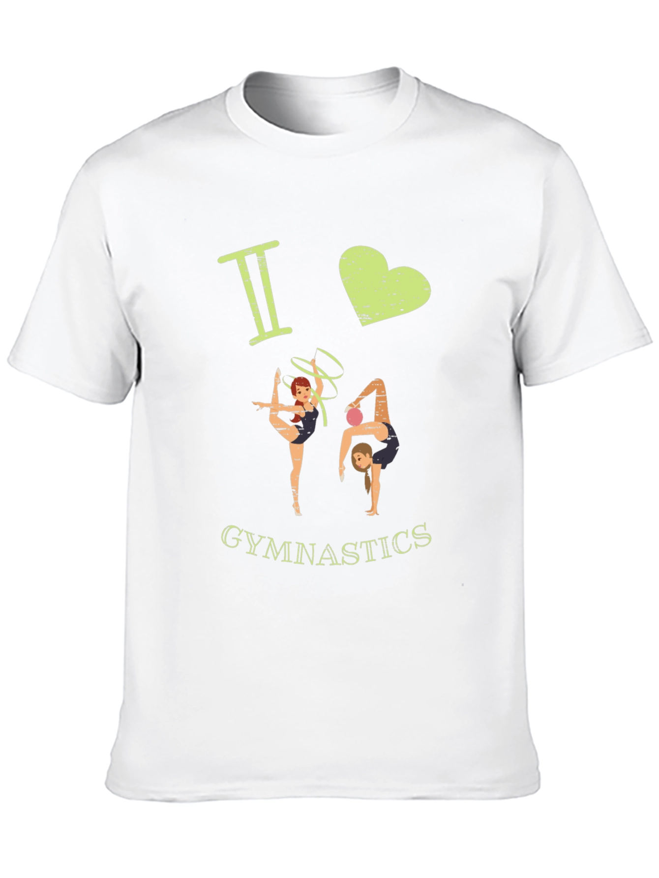 I Love Gymnastics T-Shirt - Stylish & Comfortable