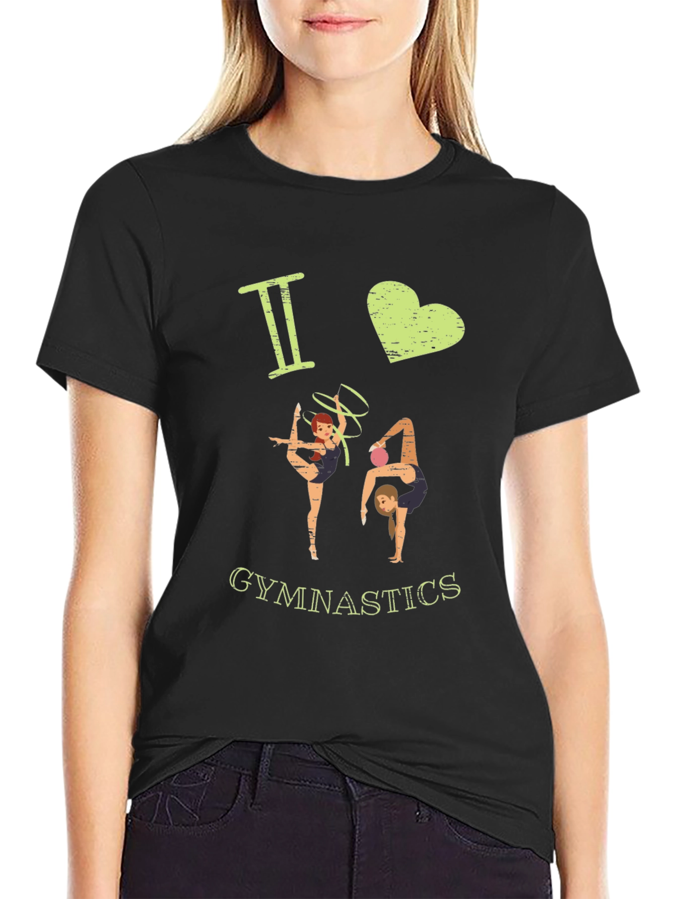 I Love Gymnastics T-Shirt - Stylish & Comfortable