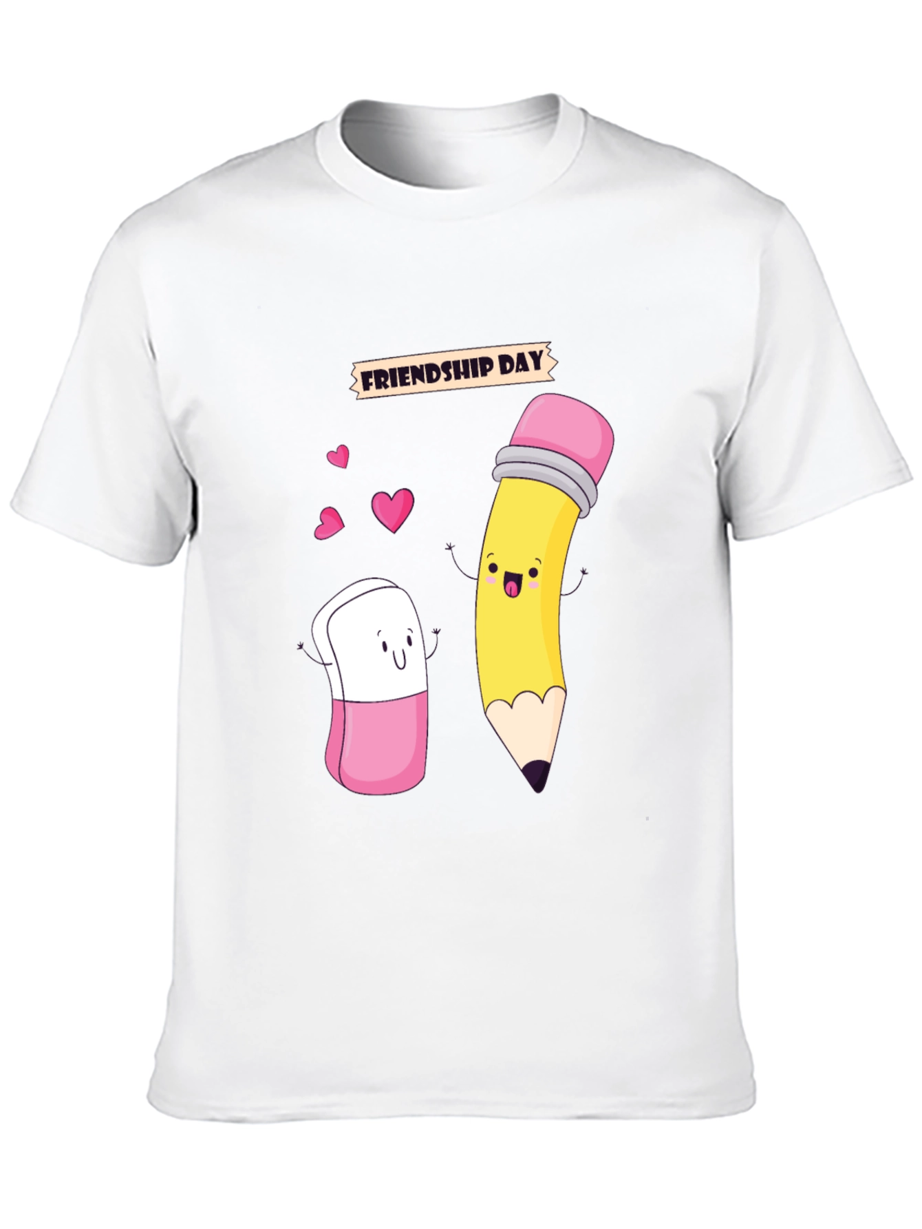 Friendship Day Cartoon Graphic Tee