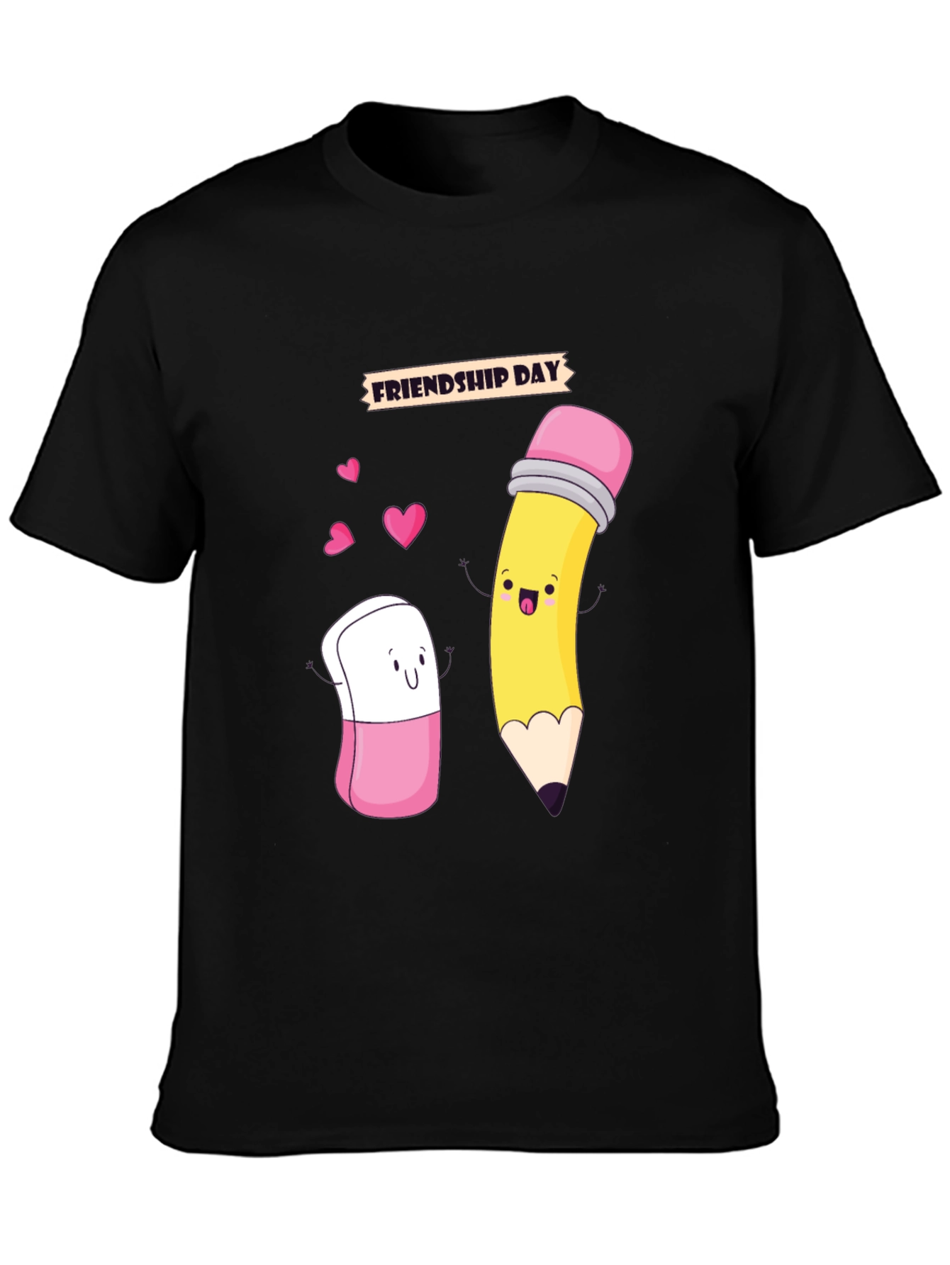Friendship Day Cartoon Graphic Tee
