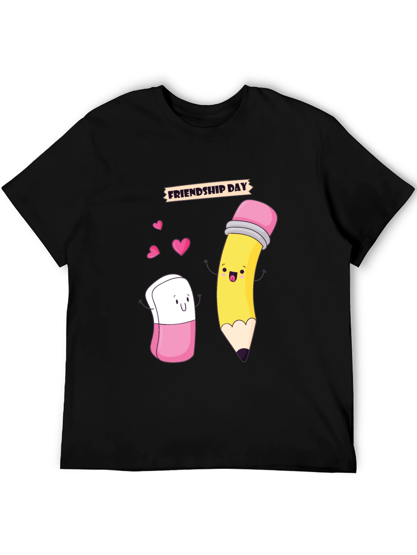 Friendship Day Cartoon Graphic Tee