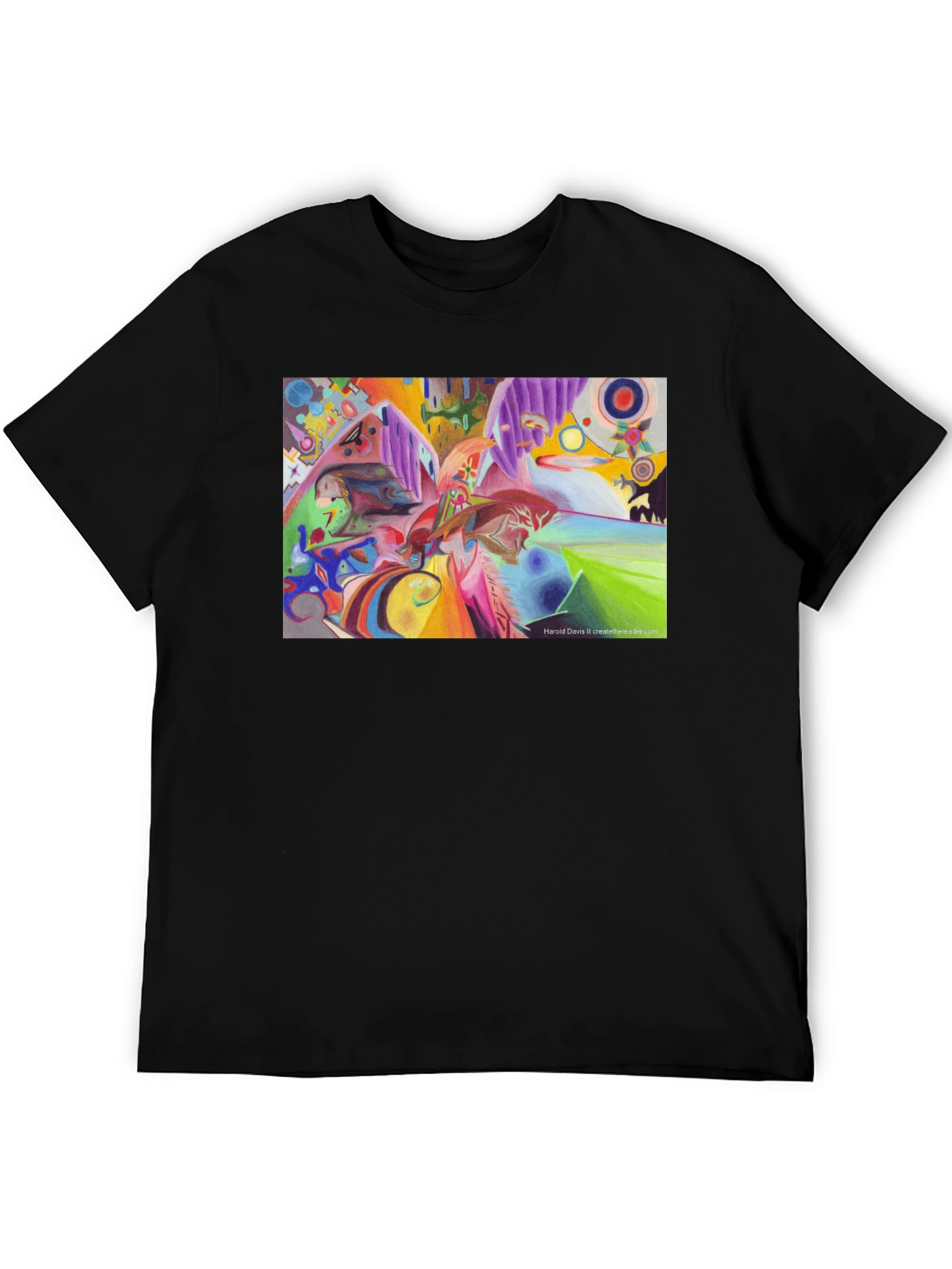 Abstract Art Print Tee - Stylish & Unique Design
