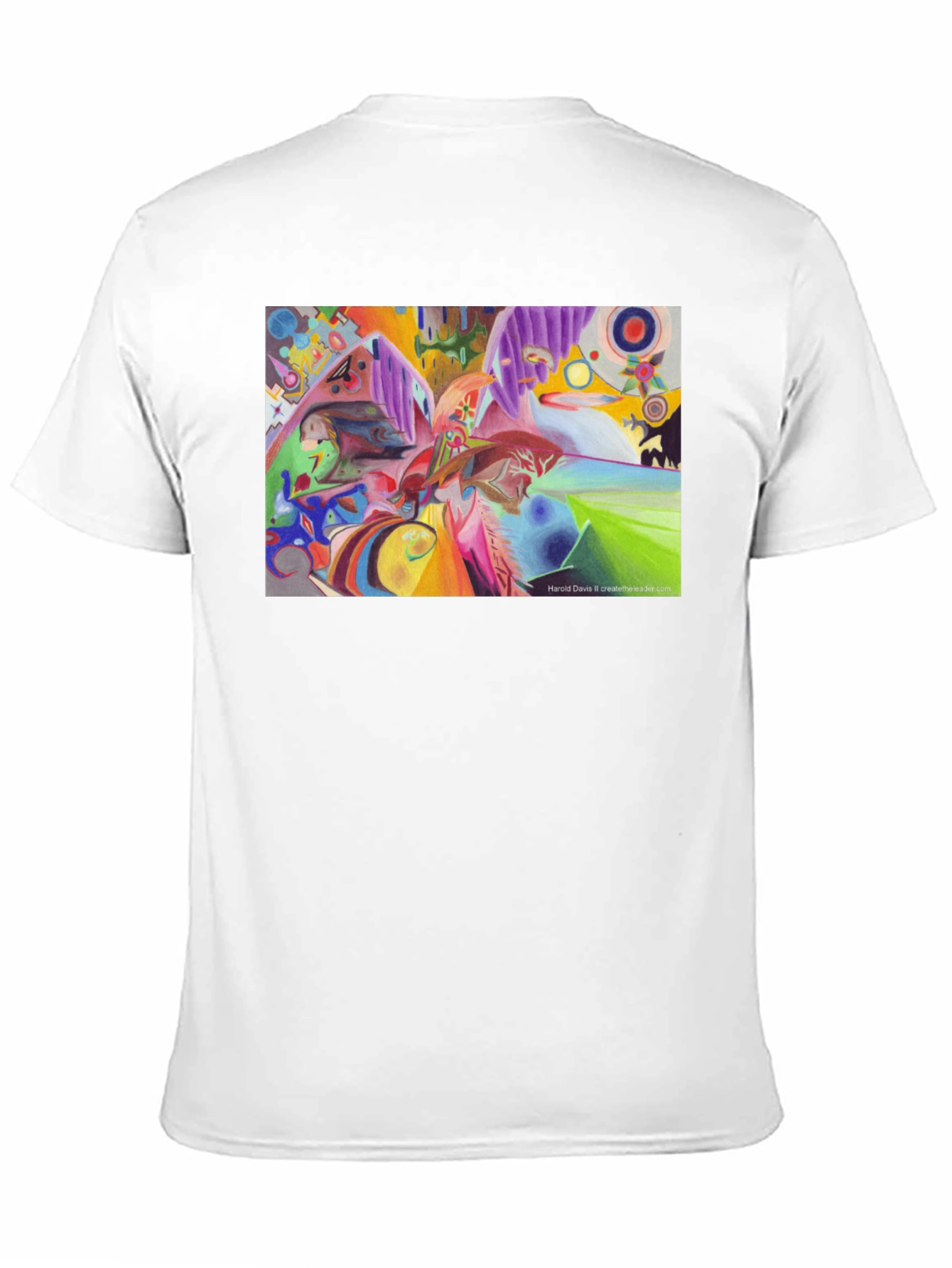 Abstract Art Print Tee - Stylish & Unique Design