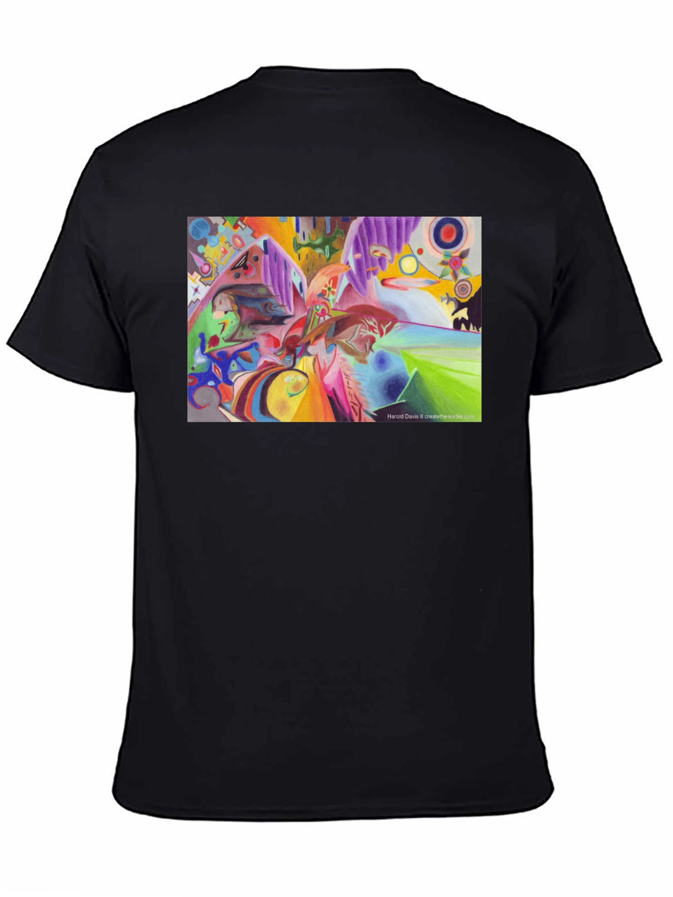 Abstract Art Print Tee - Stylish & Unique Design