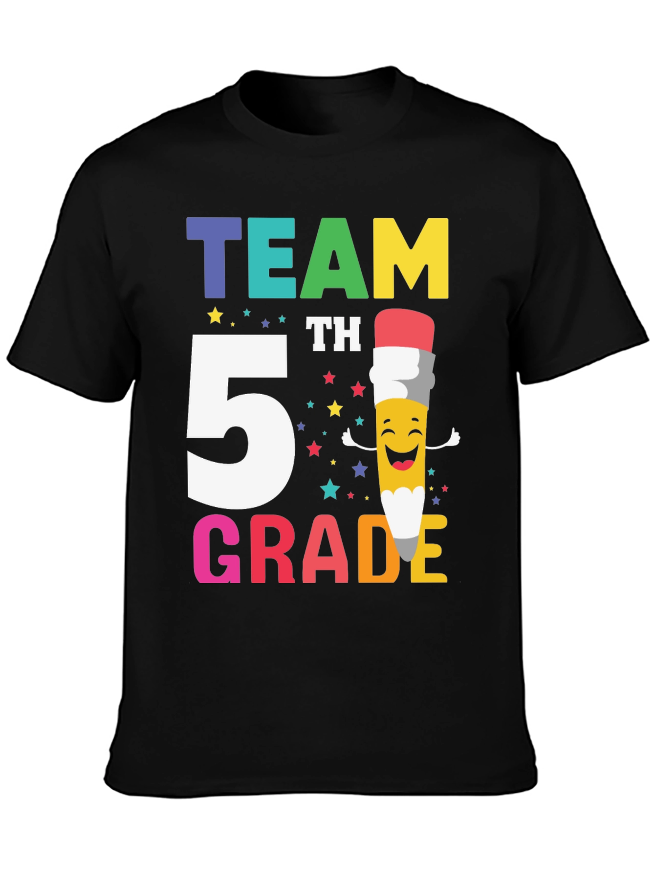 Team 5th Grade T-Shirt - Back to School