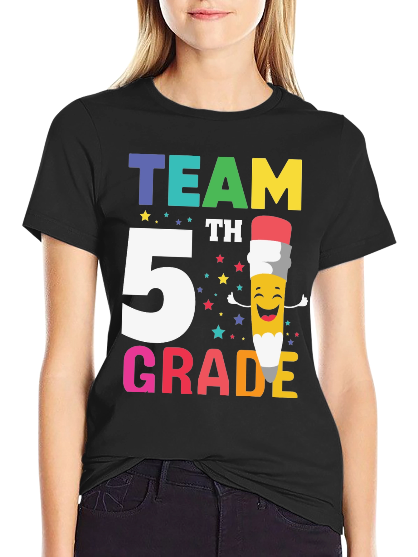 Team 5th Grade T-Shirt - Back to School