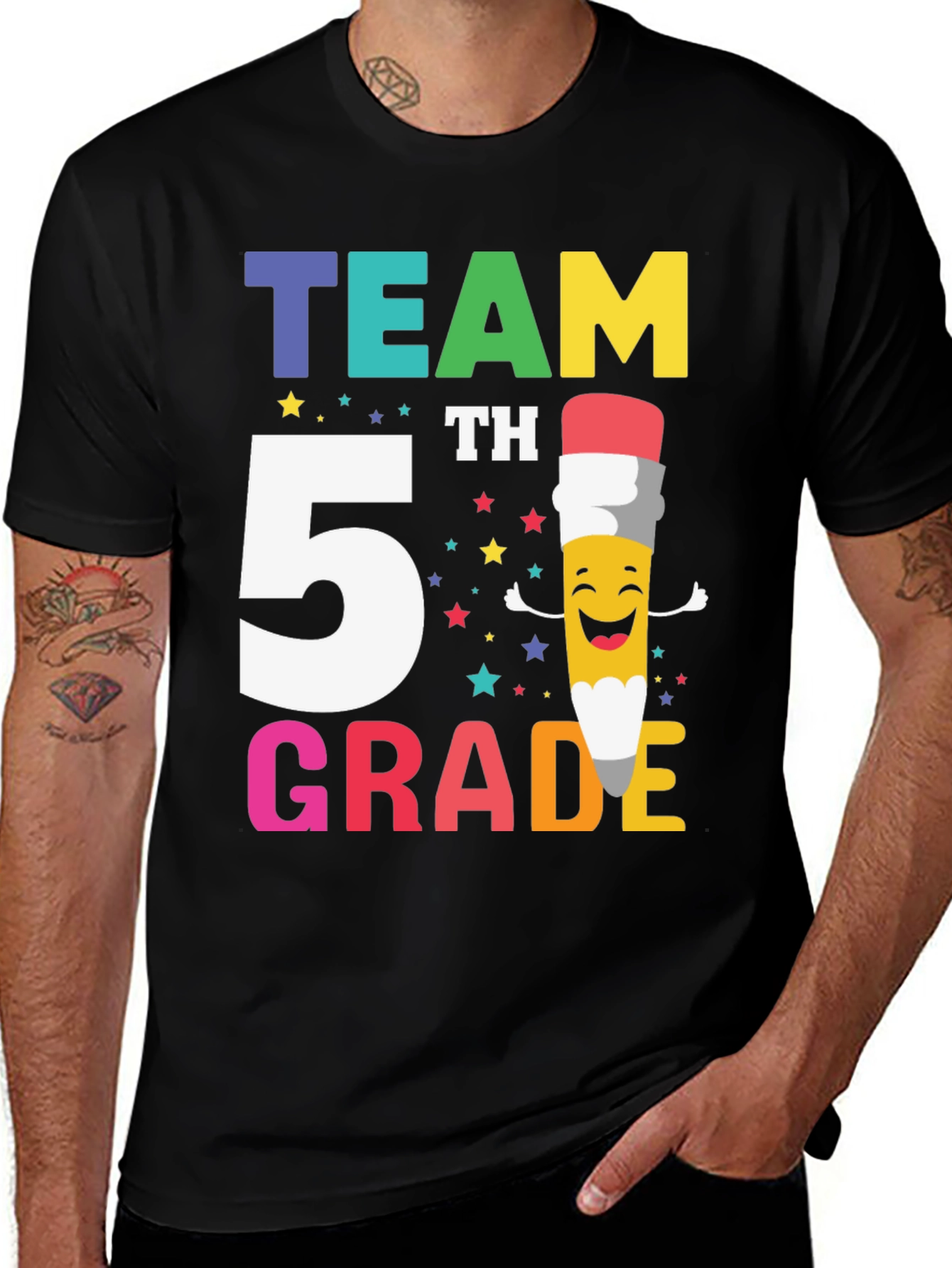 Team 5th Grade T-Shirt - Back to School