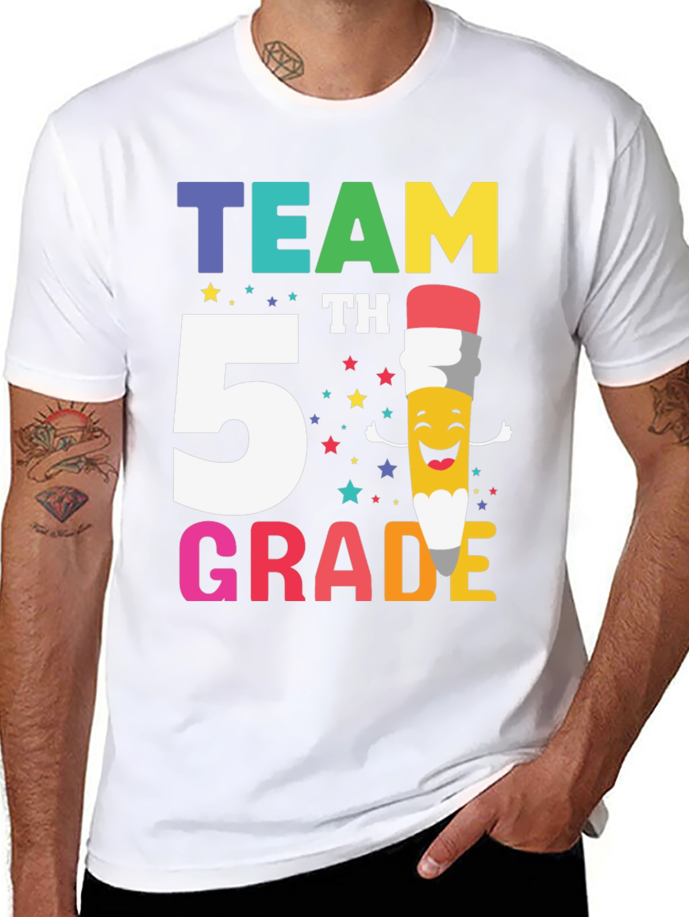 Team 5th Grade T-Shirt - Back to School
