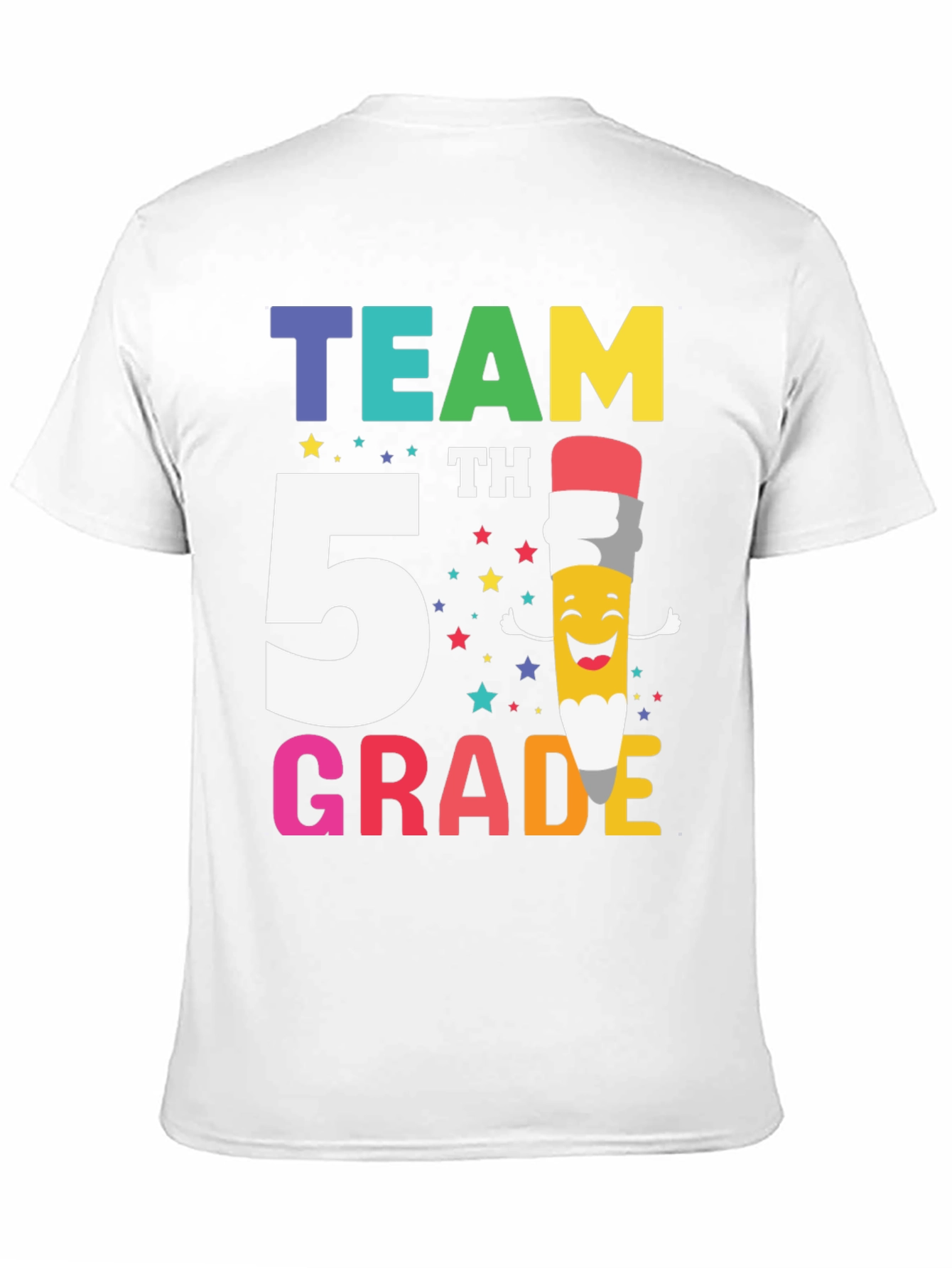 Team 5th Grade T-Shirt - Back to School