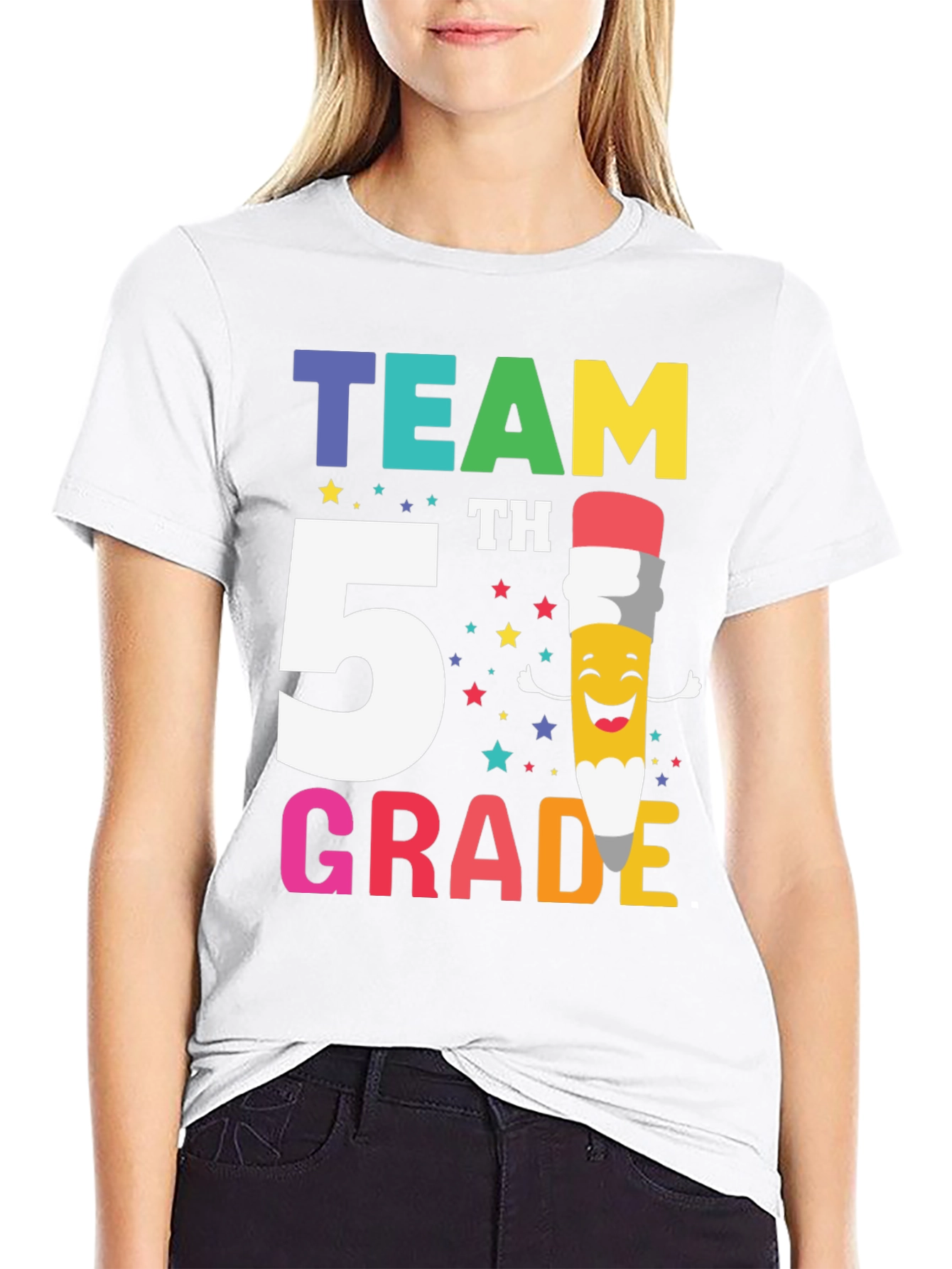 Team 5th Grade T-Shirt - Back to School