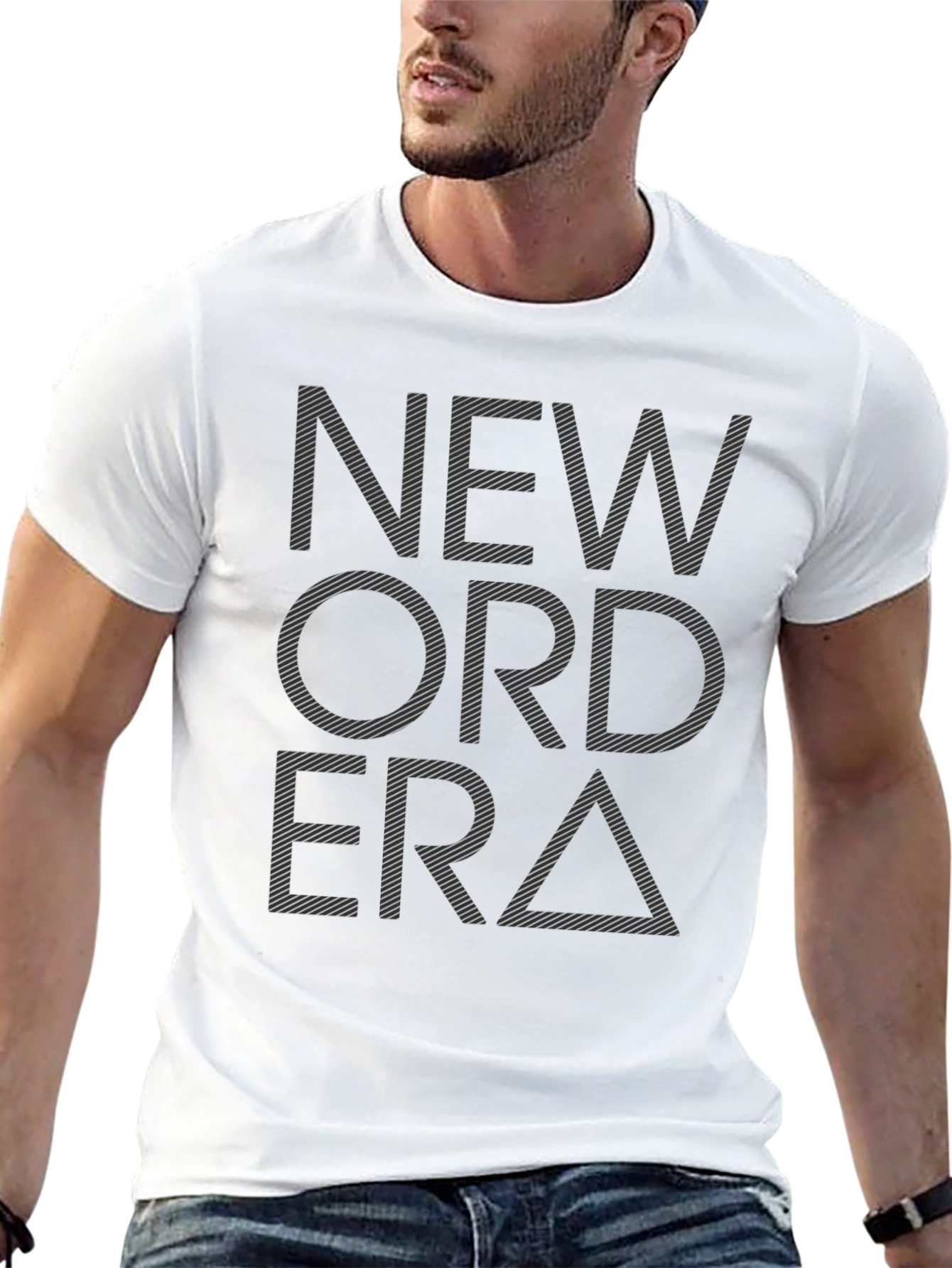 New Order Era Graphic T-Shirt - Black