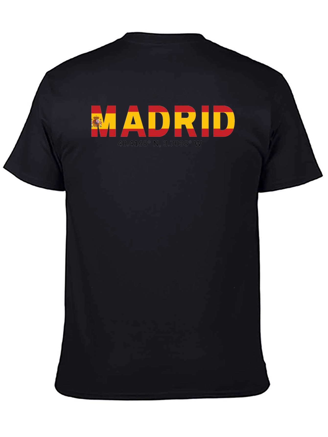 Madrid Spain Flag T-Shirt