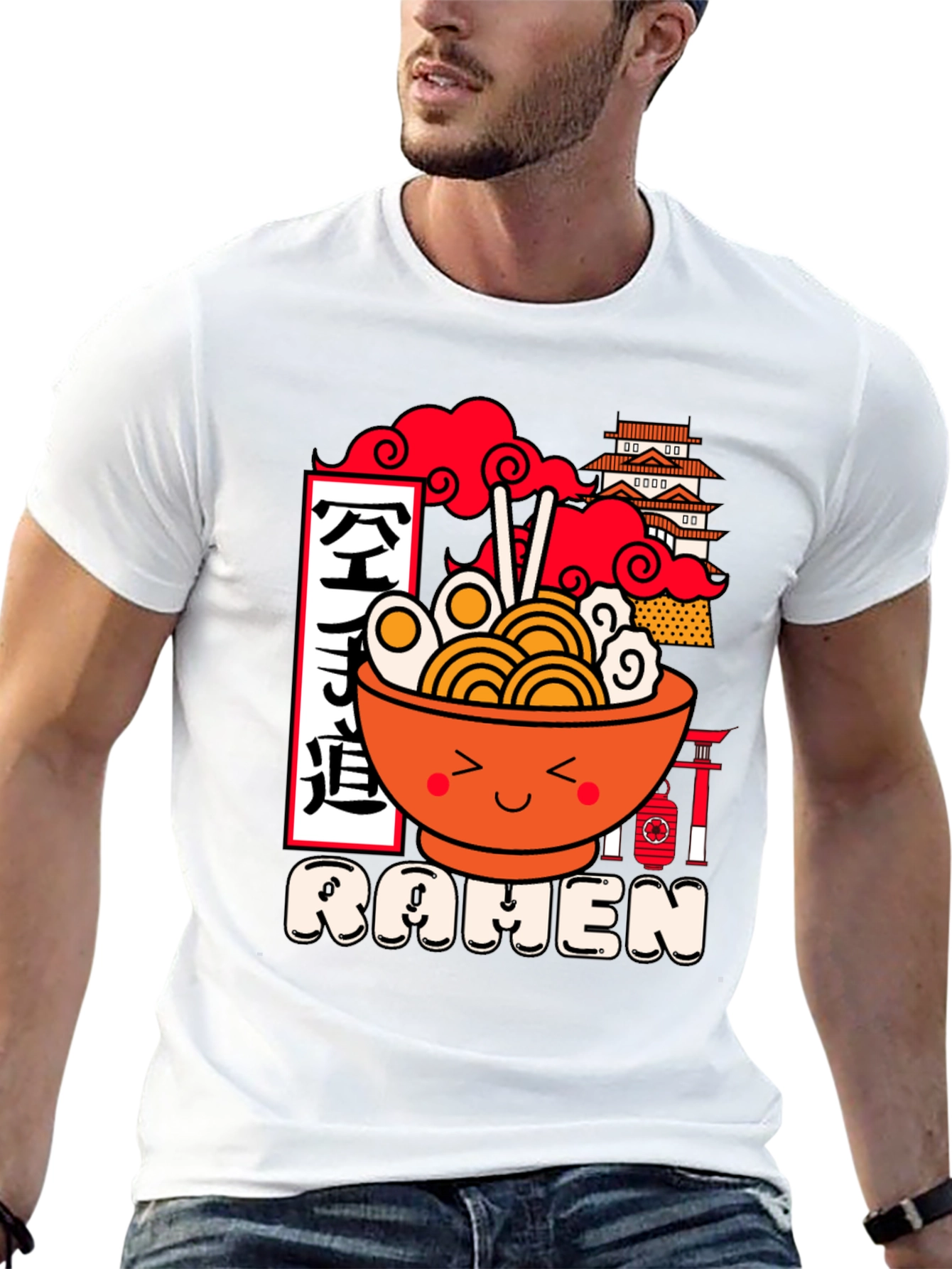 Kawaii Ramen T-Shirt - Japanese Foodie Tee