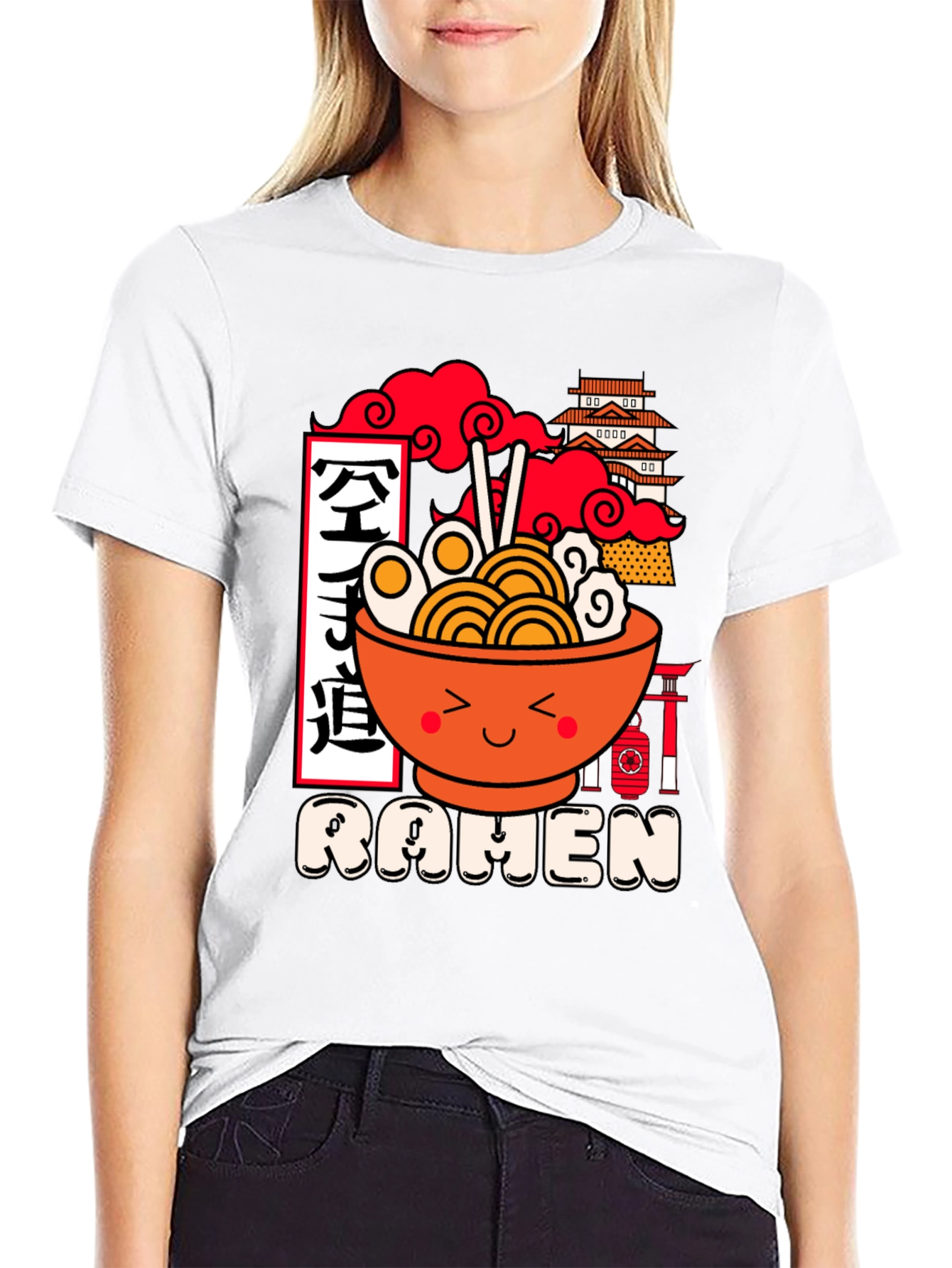 Kawaii Ramen T-Shirt - Japanese Foodie Tee