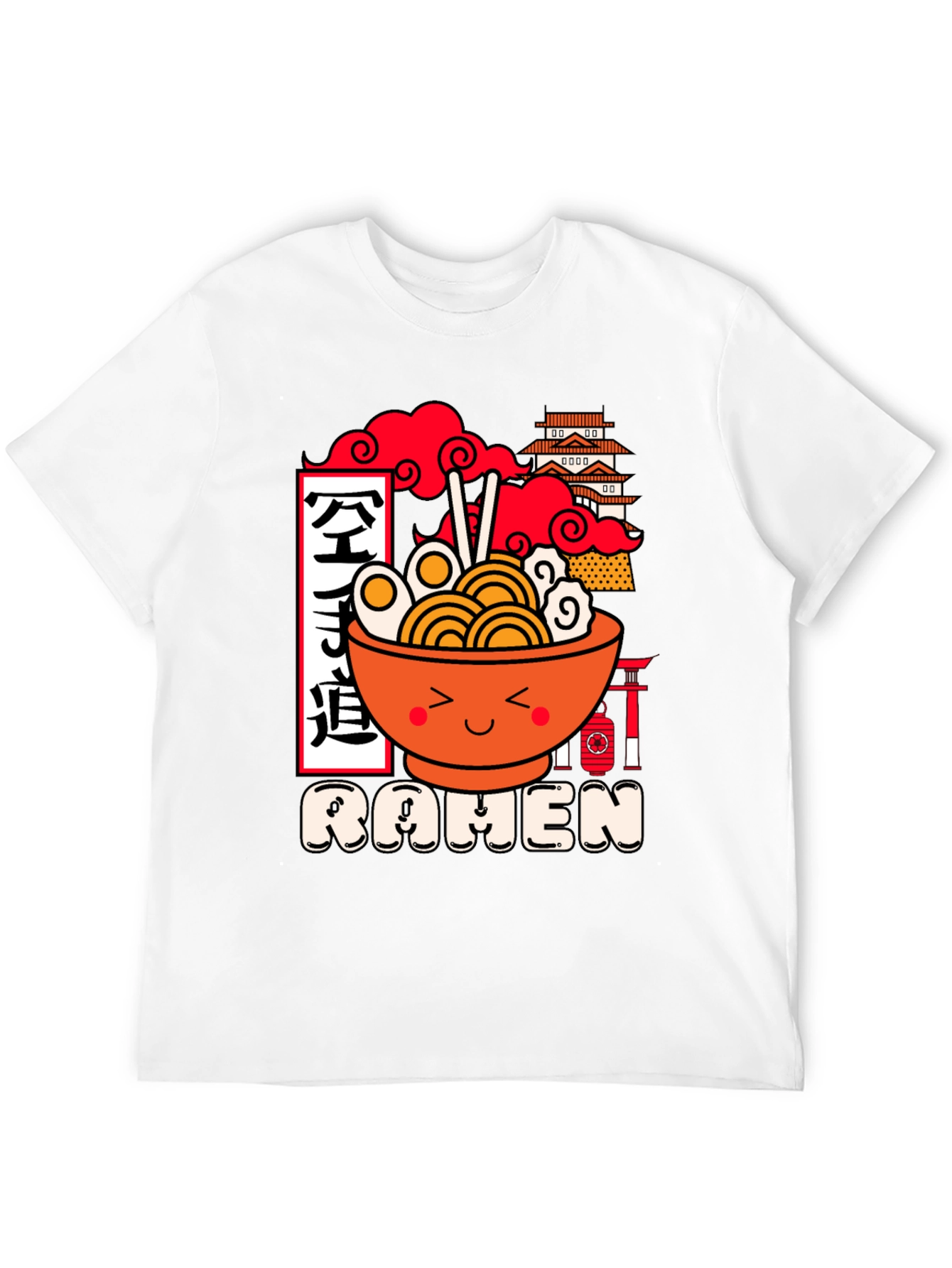Kawaii Ramen T-Shirt - Japanese Foodie Tee
