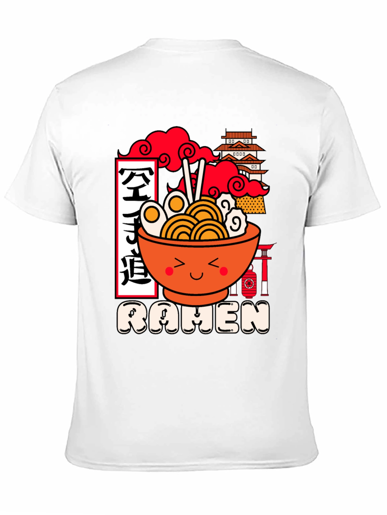 Kawaii Ramen T-Shirt - Japanese Foodie Tee