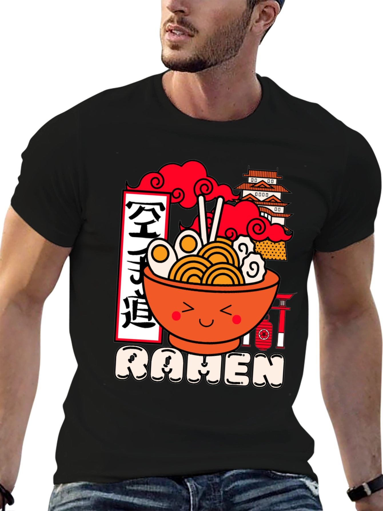 Kawaii Ramen T-Shirt - Japanese Foodie Tee