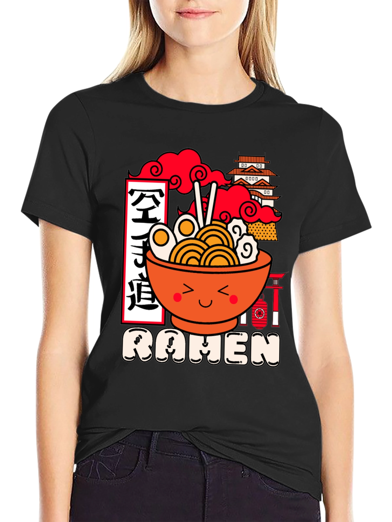 Kawaii Ramen T-Shirt - Japanese Foodie Tee