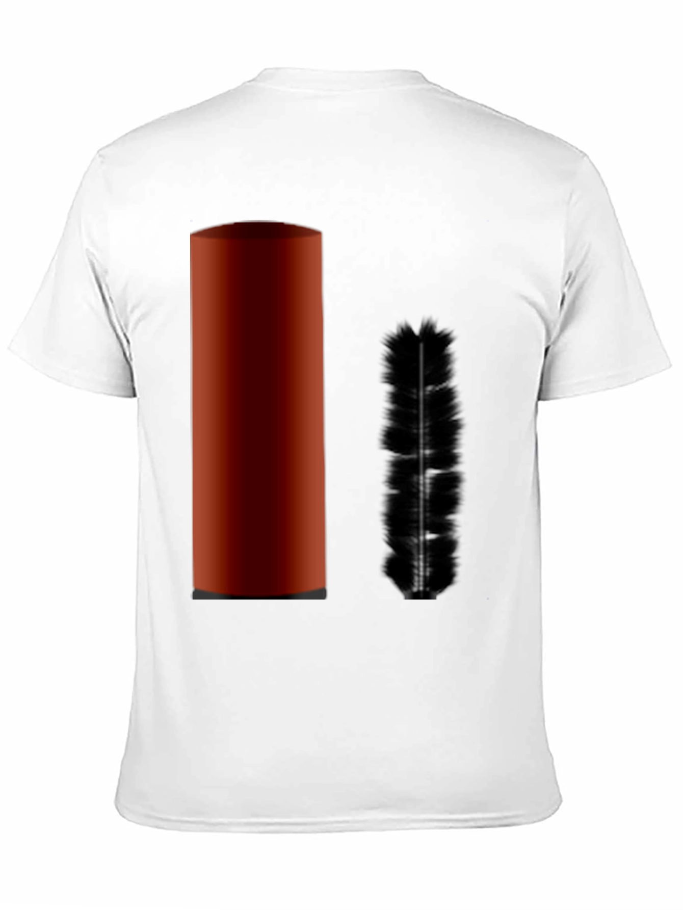 Plunger & Brush Graphic Black T-Shirt
