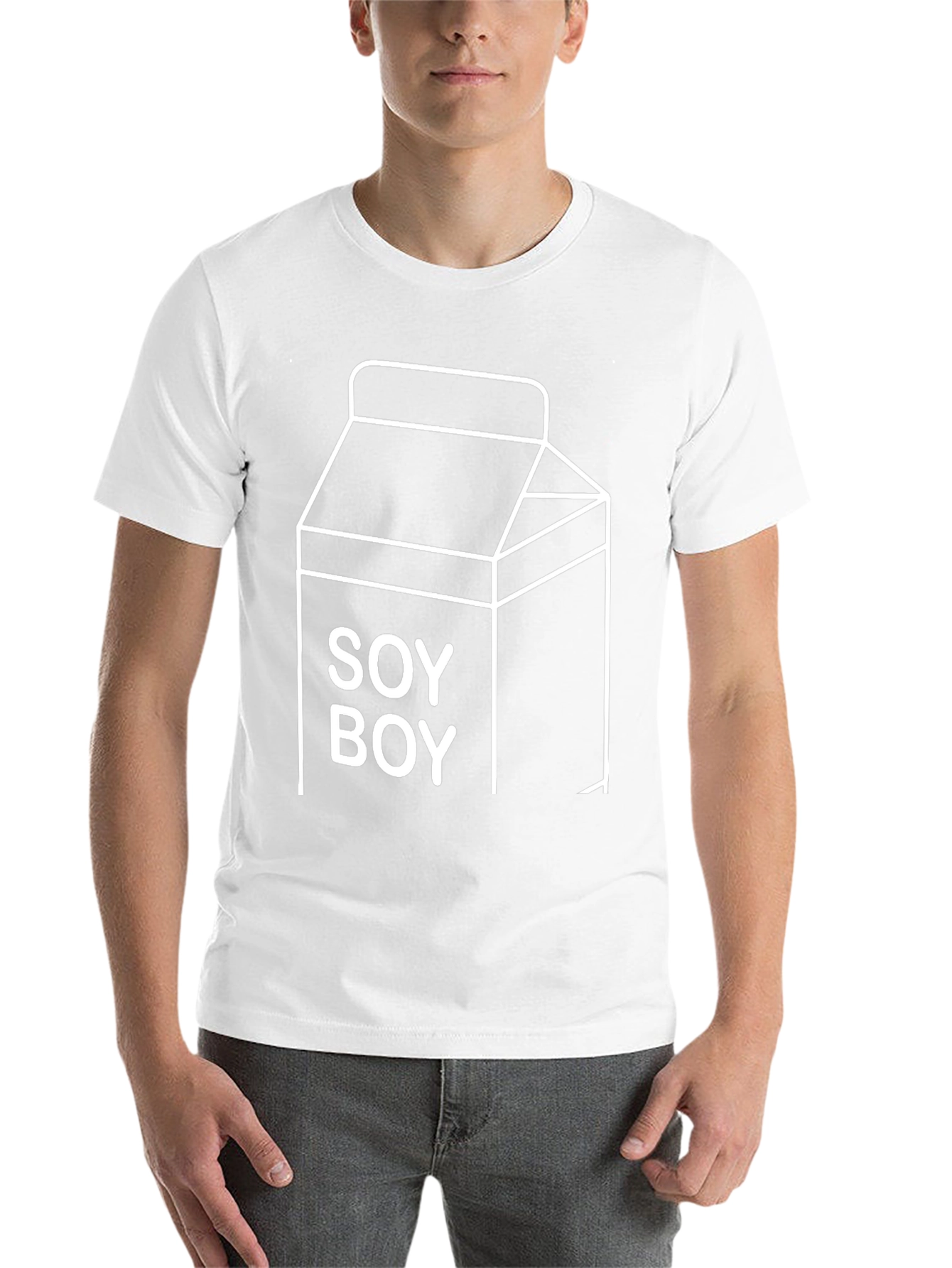 Soy Boy T-Shirt - Black Graphic Tee