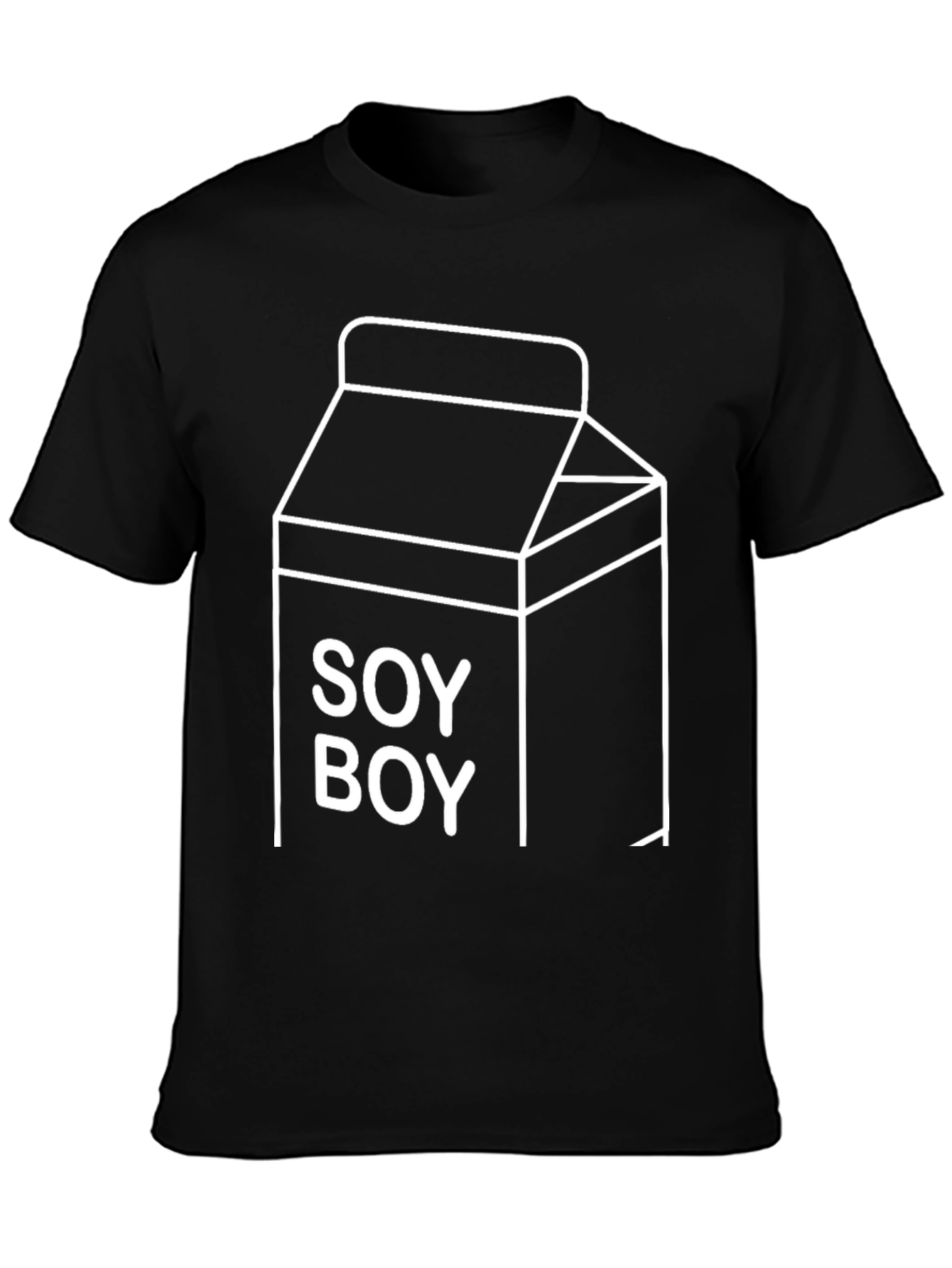 Soy Boy T-Shirt - Black Graphic Tee